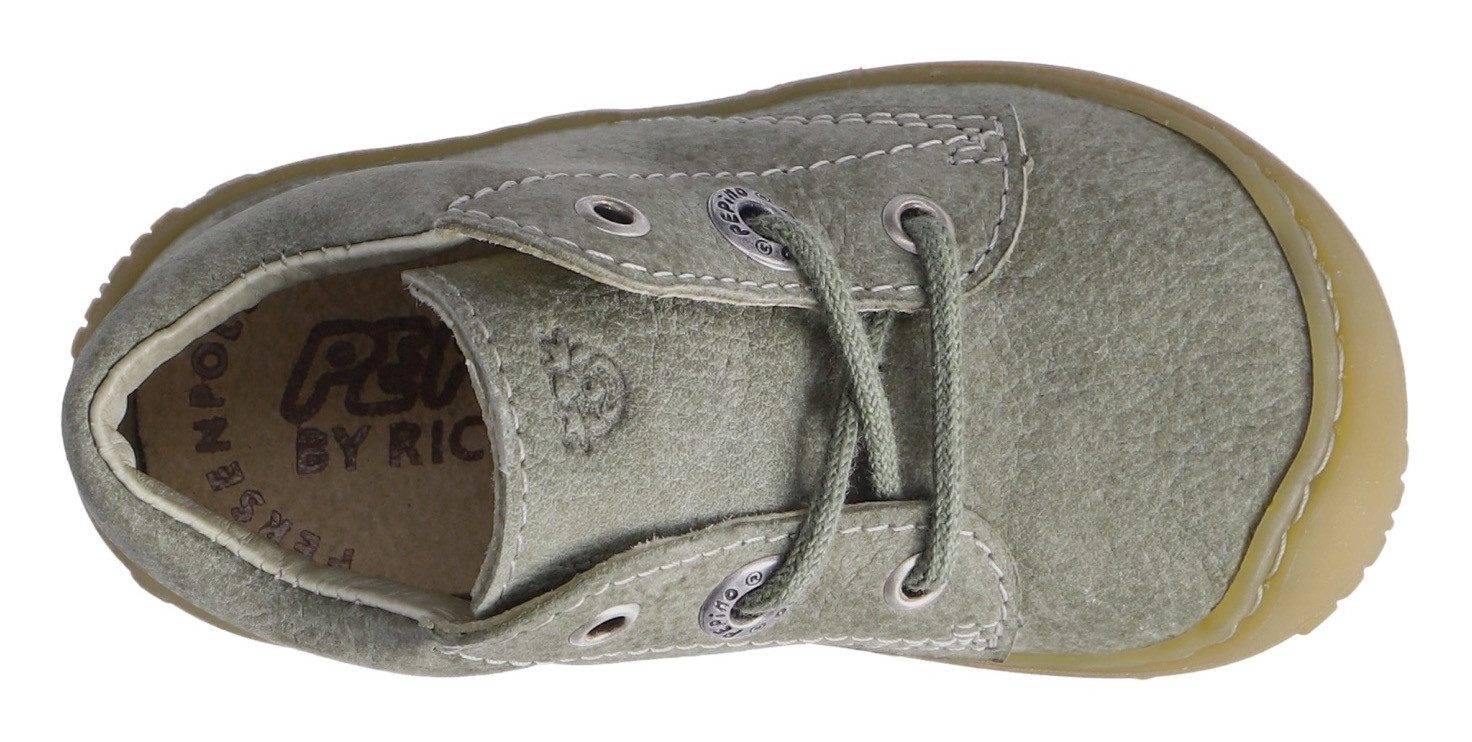 PEPINO by RICOSTA Babyschoentjes CORY W DAME: Breed , veterschoen met breedtemetingssysteem, leer, maat sjabloon te downloaden