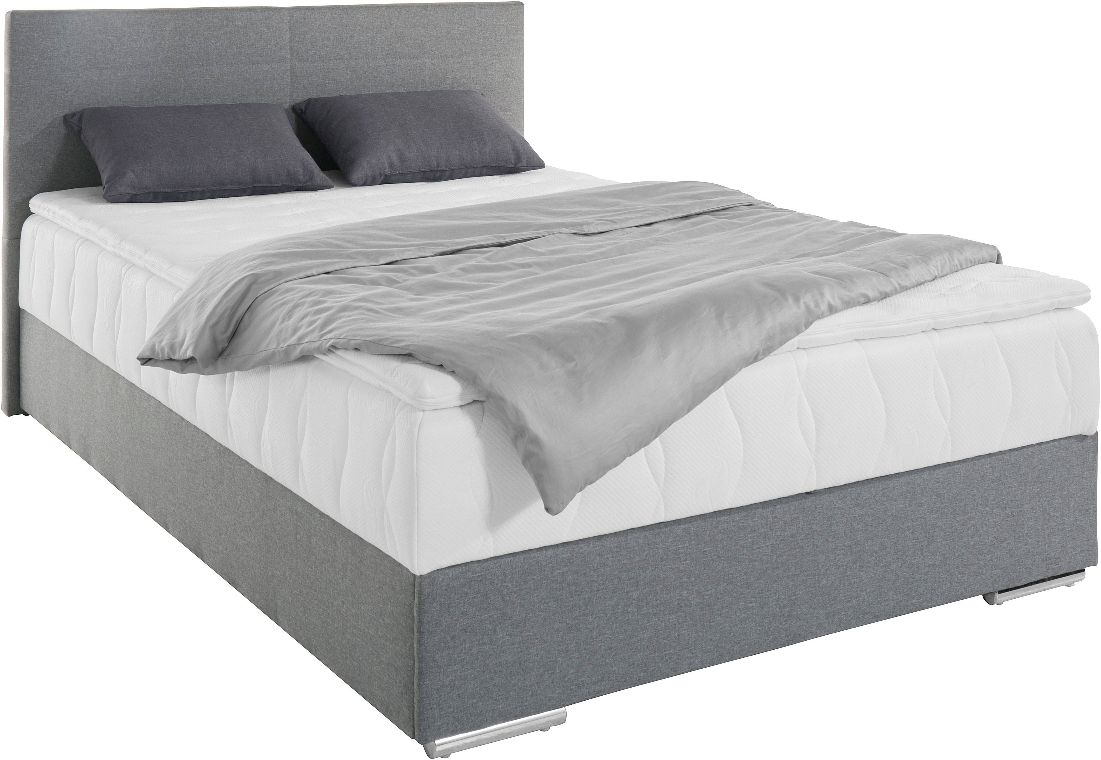 COTTA Boxspring Tom met bedkist, topmatras en sierkussen