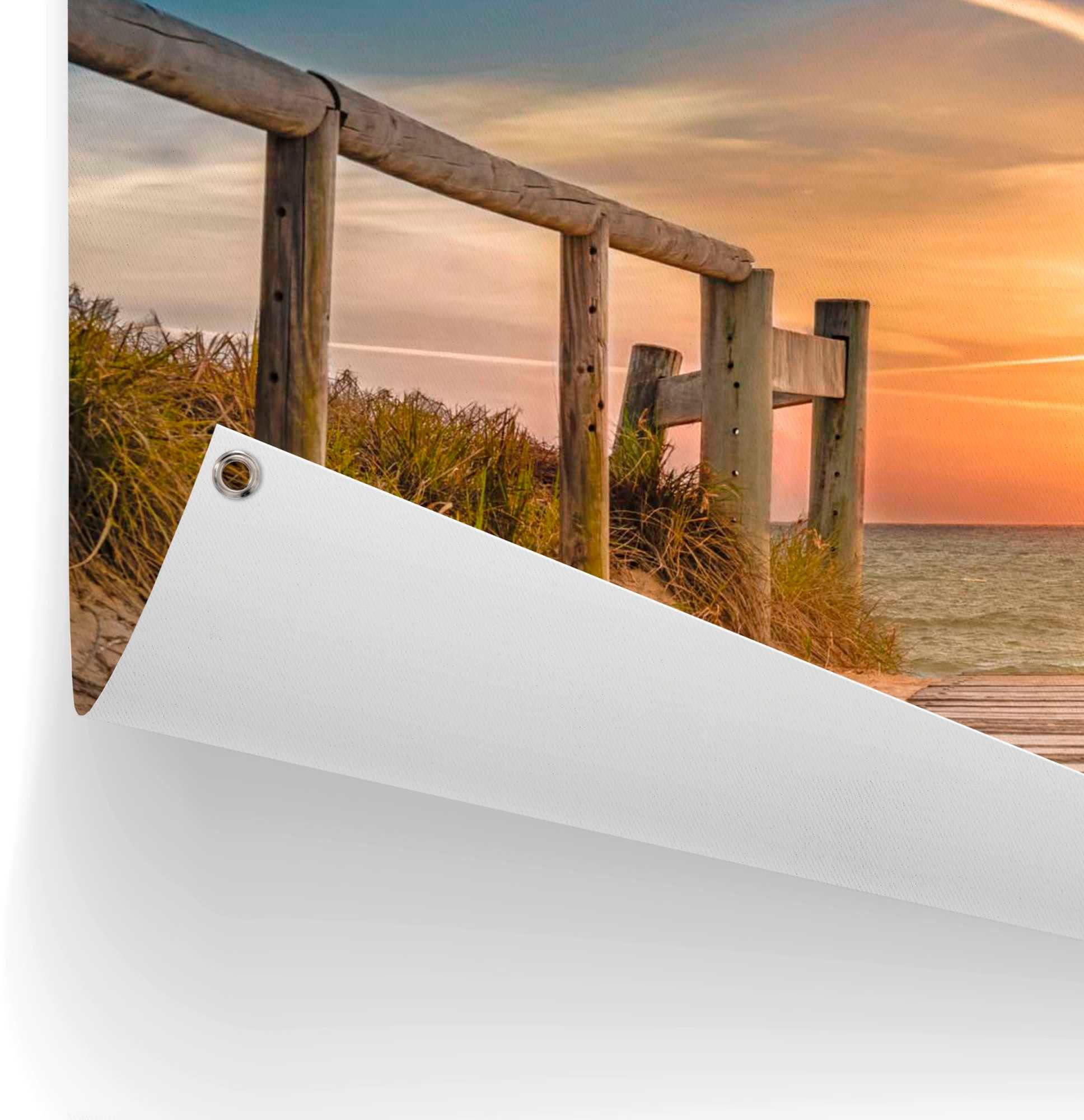 Reinders! Poster Zonsondergang aan het strand