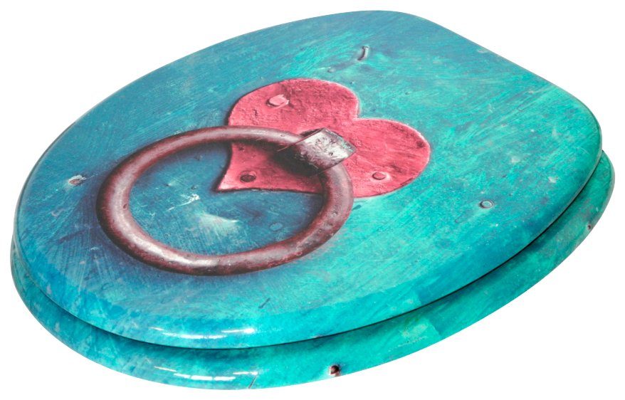 Sanilo Toiletzitting Knocker met soft-closemechanisme