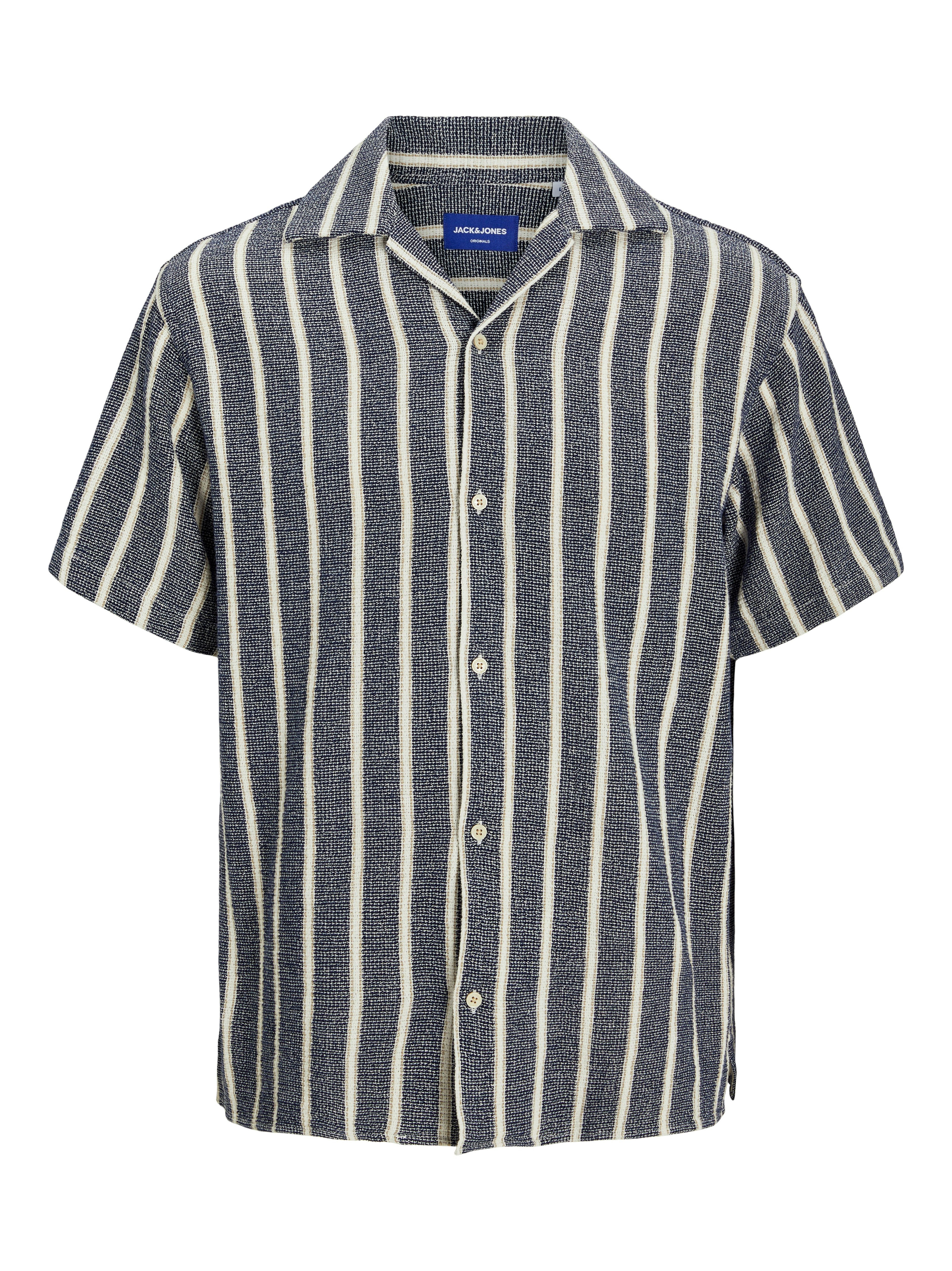 Jack & Jones Overhemd met korte mouwen JORCOBA STRIPE RESORT SHIRT SS SN