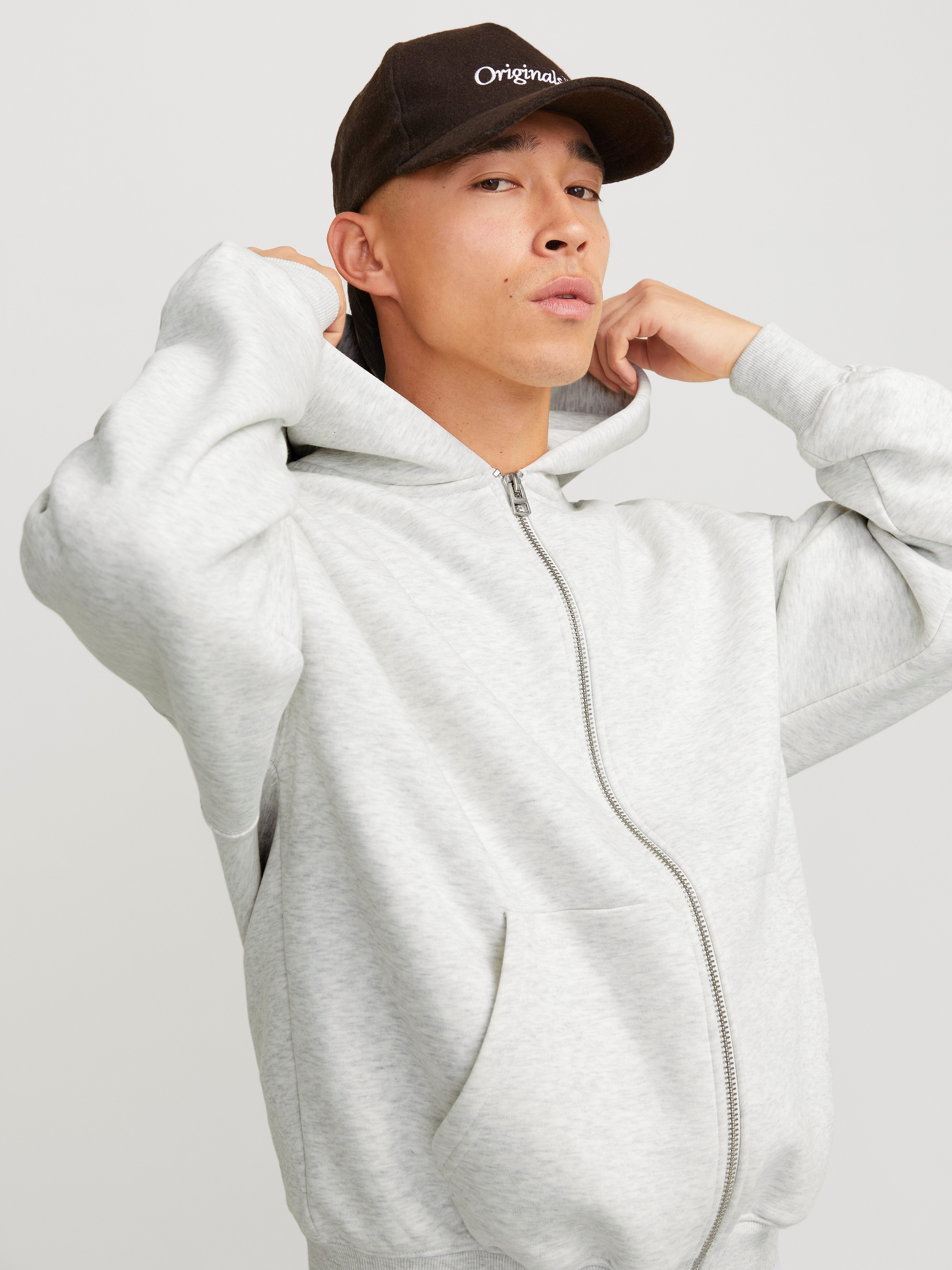Jack & Jones Capuchonsweatvest JJEURBAN EDGE SWEAT ZIP HOOD NOOS