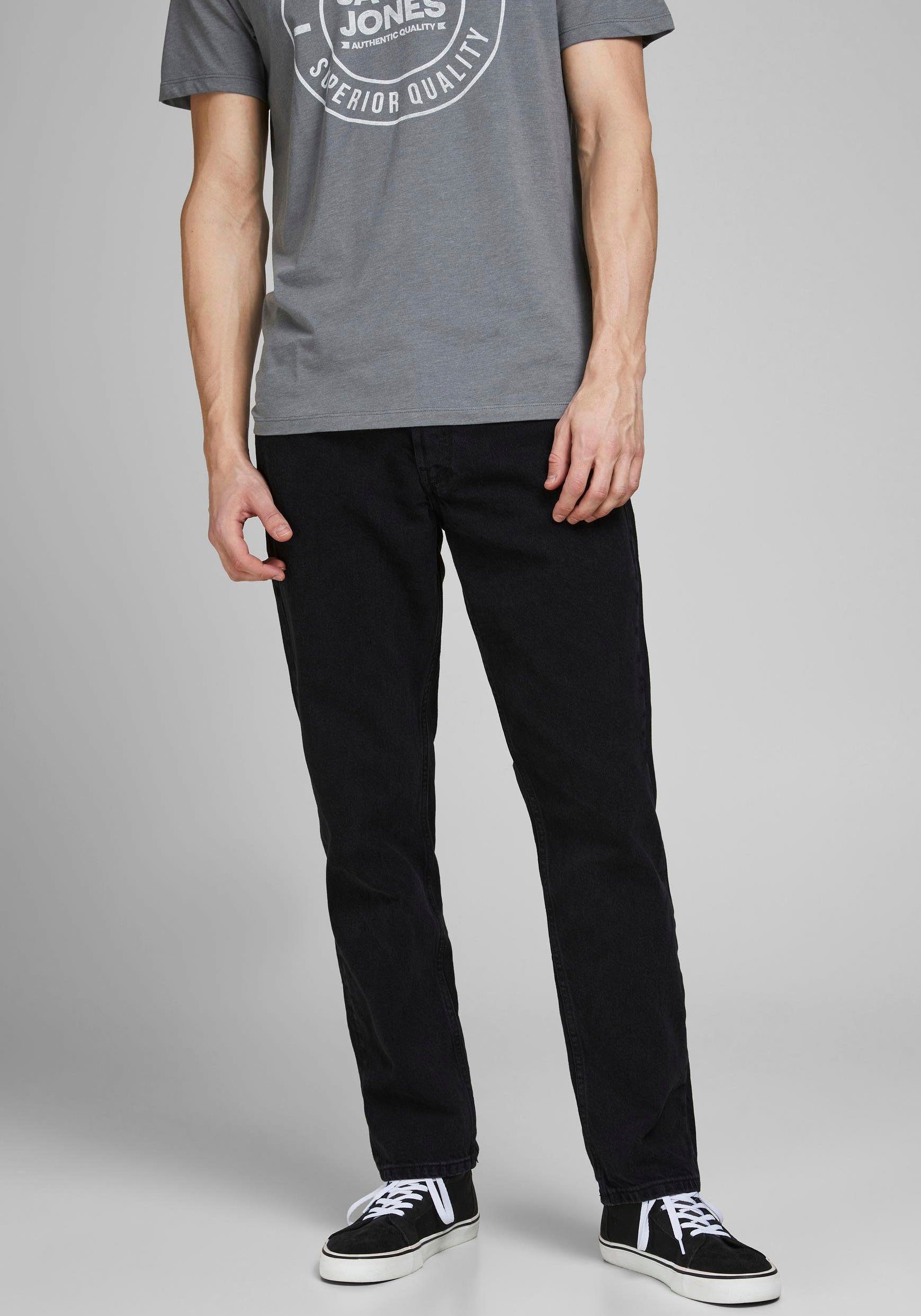 Jack & Jones Loose fit jeans JJICHRIS JJORIGINAL SBD 921 SN heren loose fit jeans maat 29 zwart