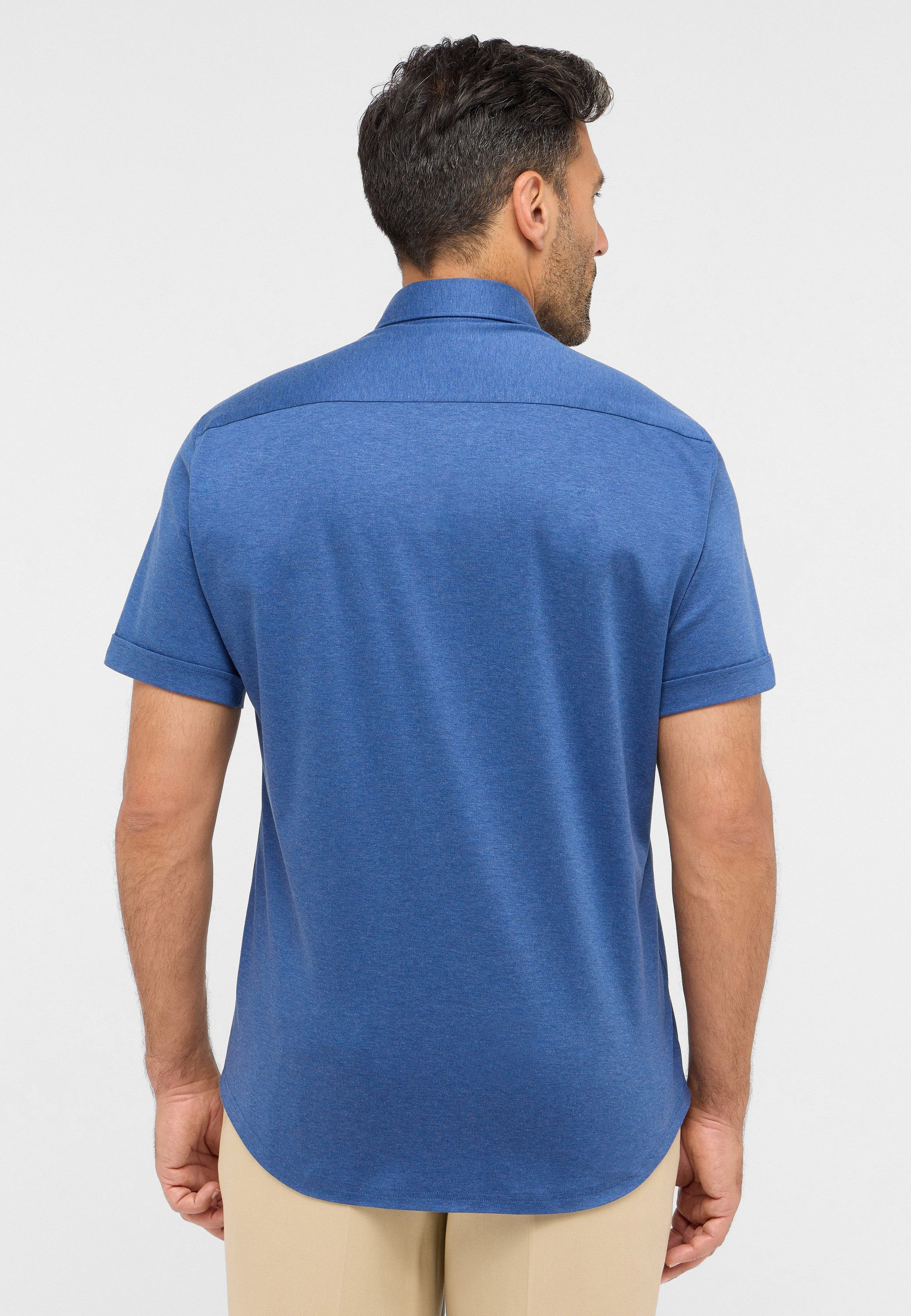 Eterna Overhemd met korte mouwen MODERN FIT NON IRON (strijkvrij)