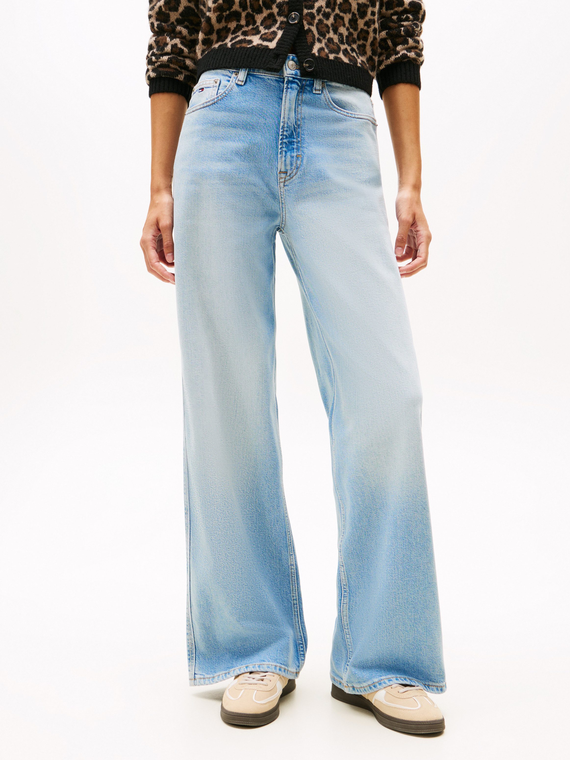 TOMMY JEANS Wijde jeans Claire High Rise