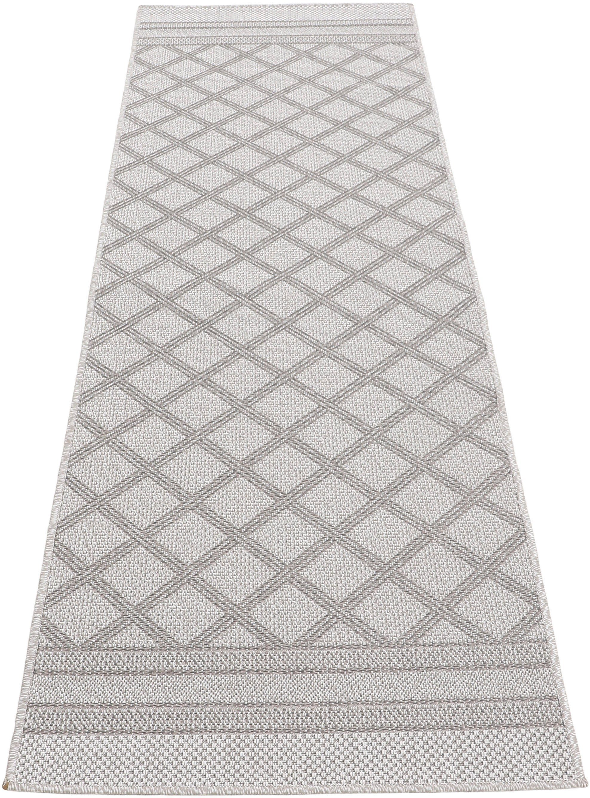 carpetfine Loper Boho 104 robust vlakweefsel, sisal look, uv-bestendig, buitenruimte