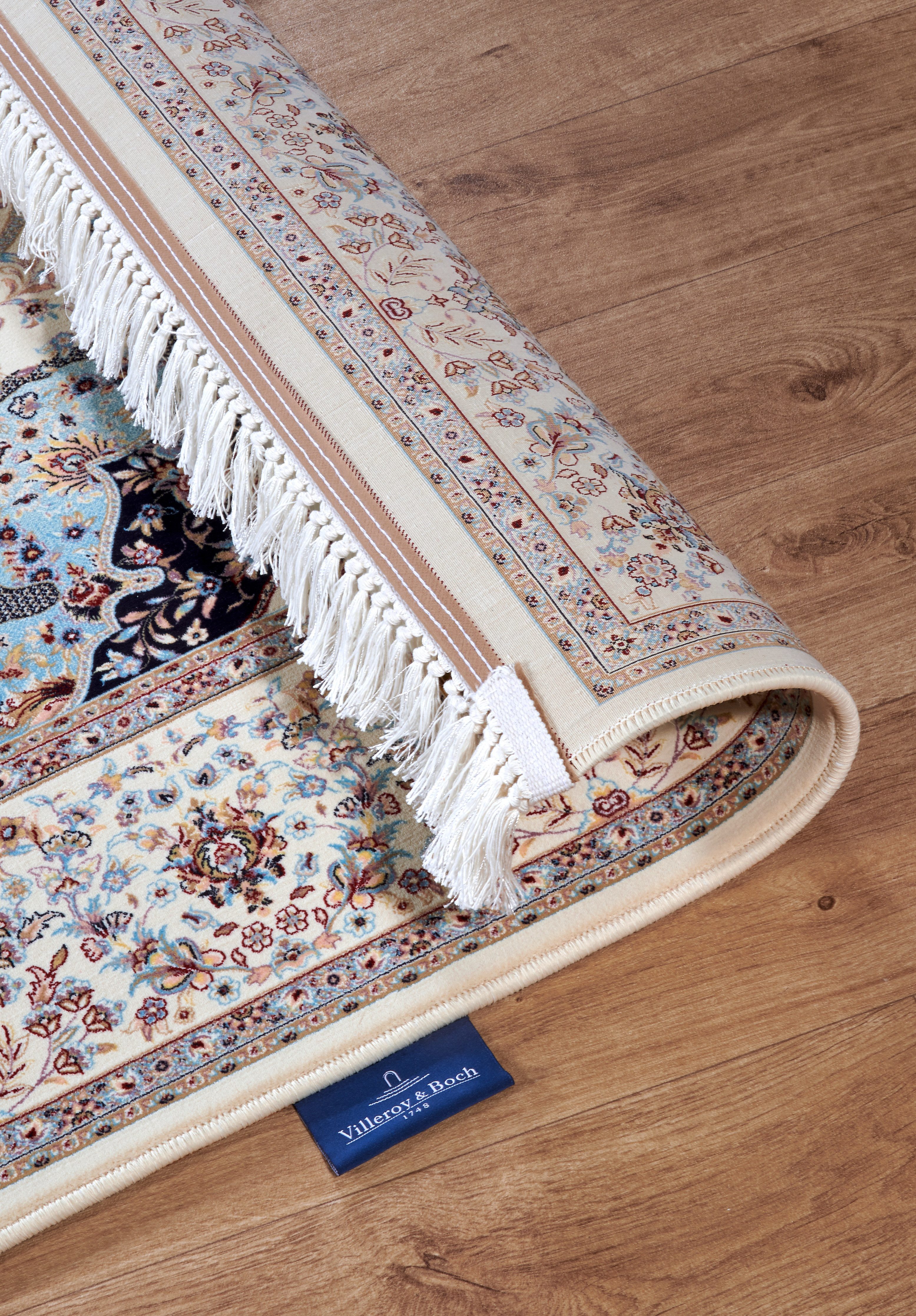 Villeroy & Boch Vloerkleed Etienne Oriëntaals, franjes, woonkamer, slaapkamer, klassiek, kortpolig