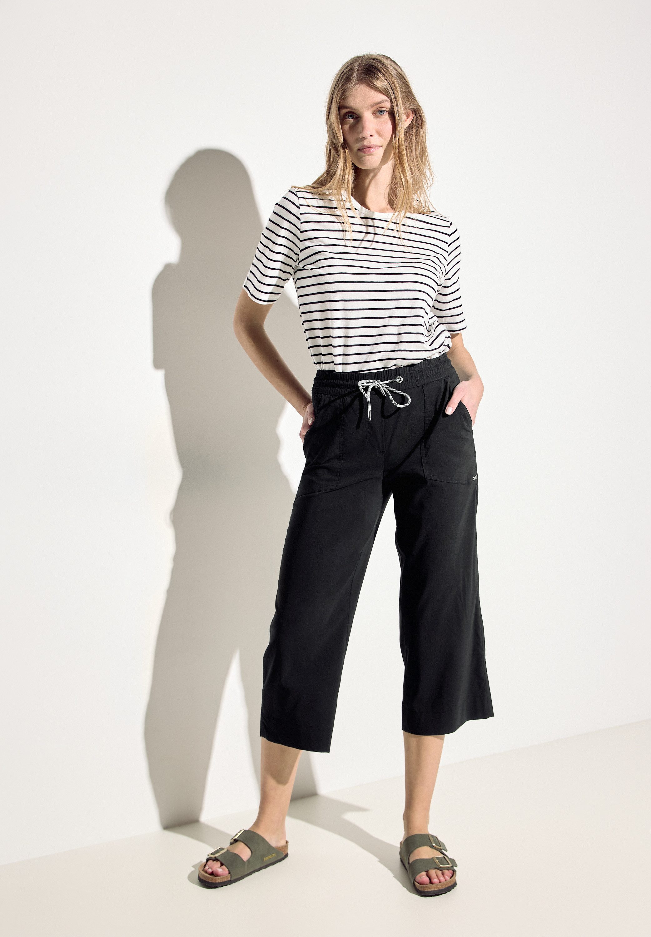 Cecil 3/4 broek Style Neele met zomerstretch