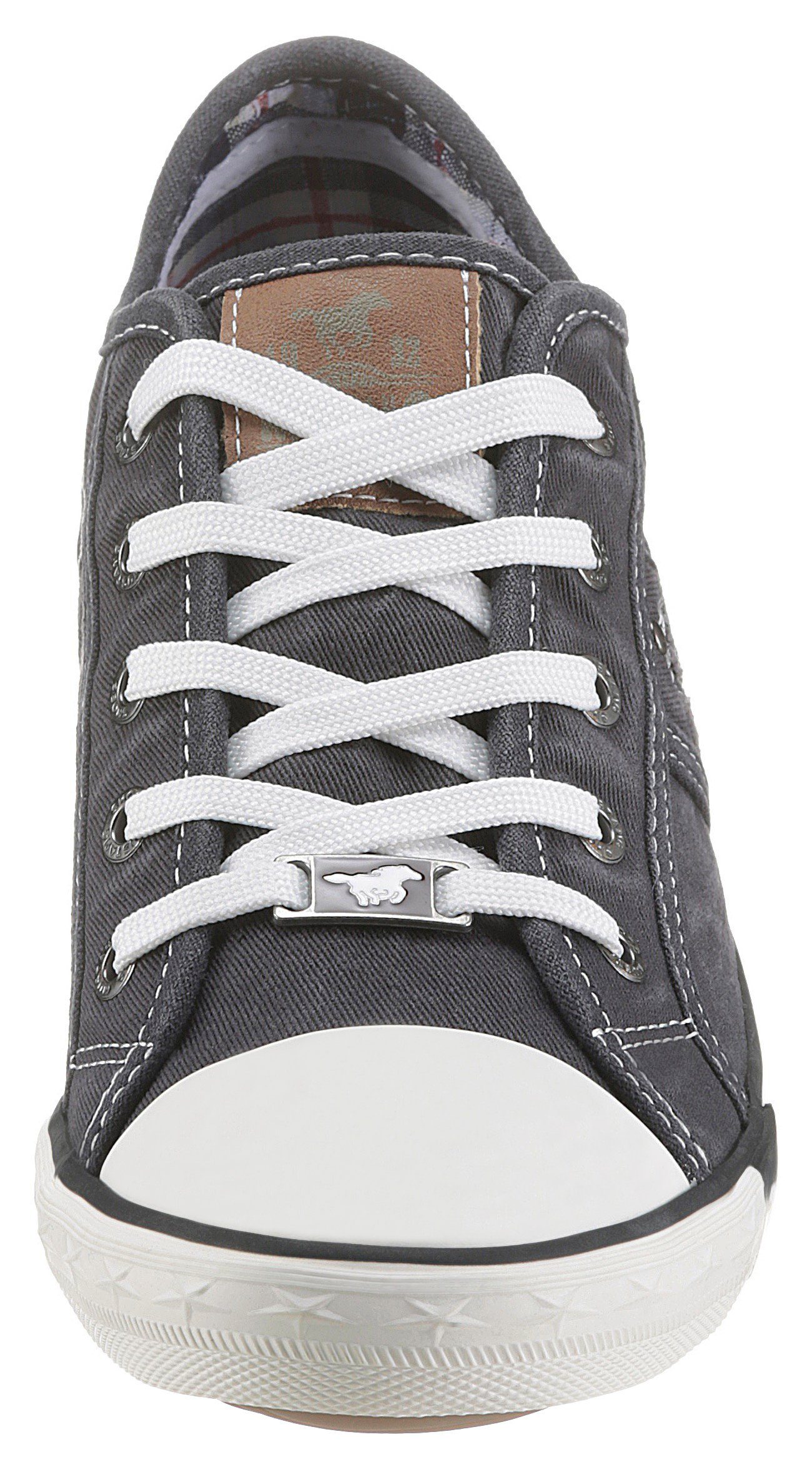Mustang Shoes Sneakers , vrijetijdsschoen, lage schoen, veterschoen met mustang merklabel