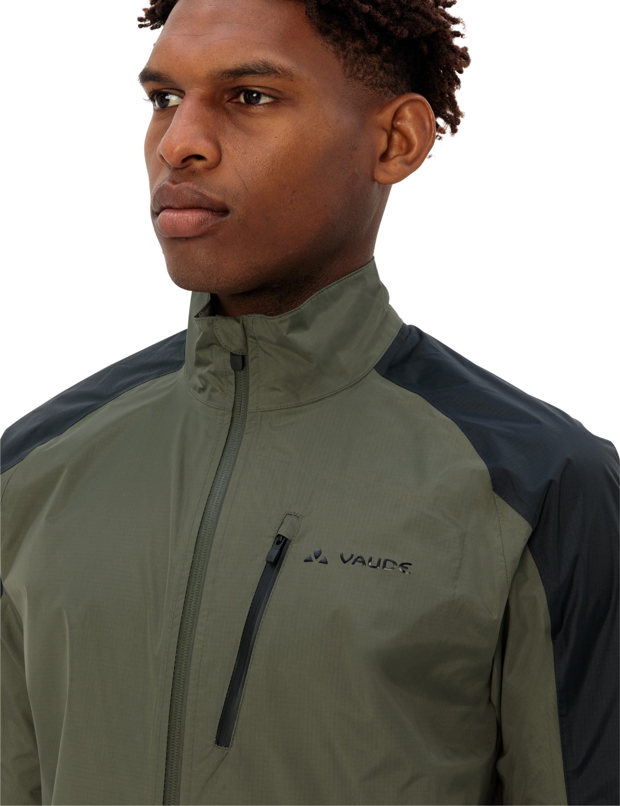 VAUDE Fietsjack MEN'S DROP JACKET III Waterdicht & winddicht & ademend (1 stuk)