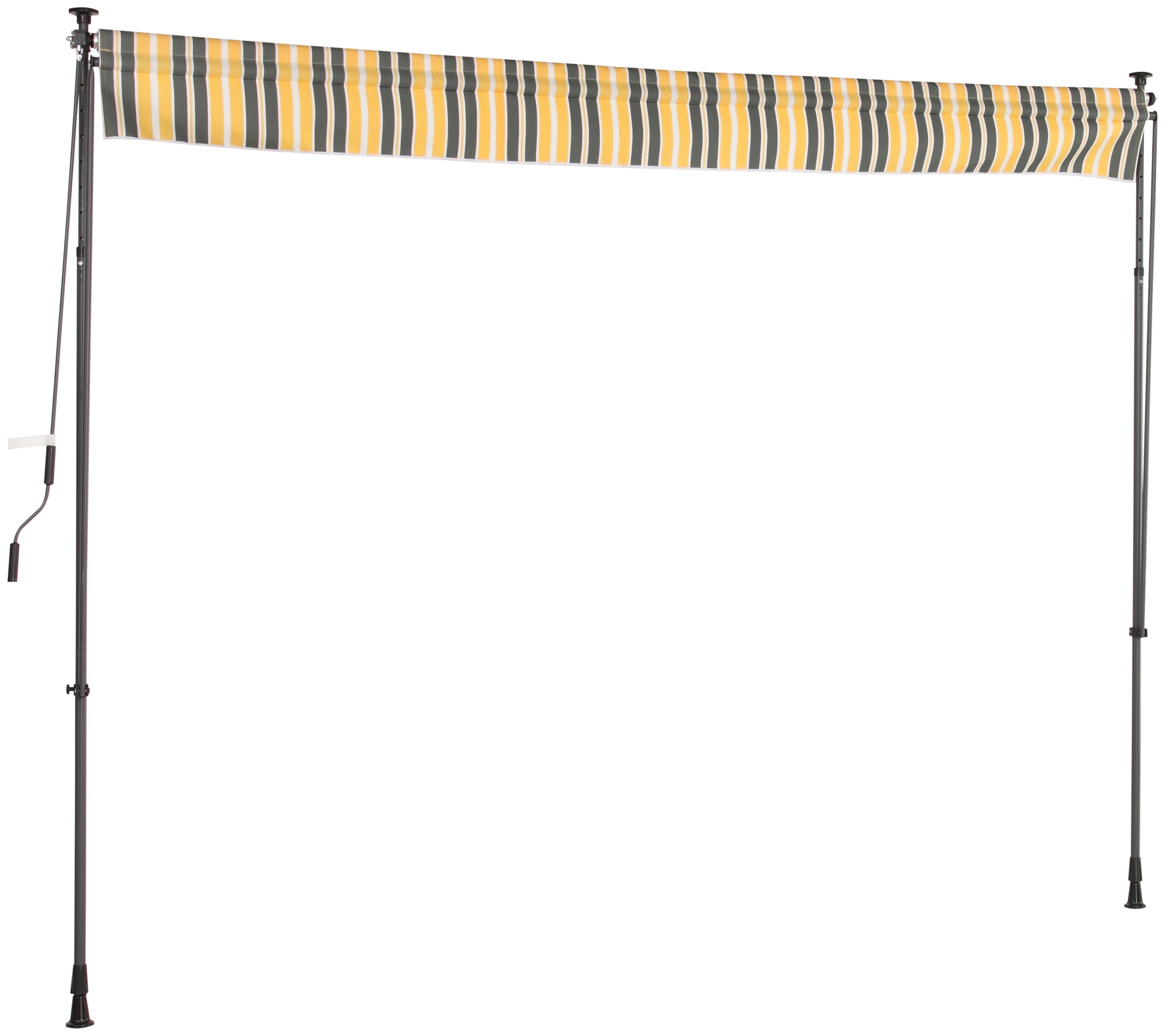 KONIFERA Klemzonnescherm Breedte/uitval: 250x150 cm