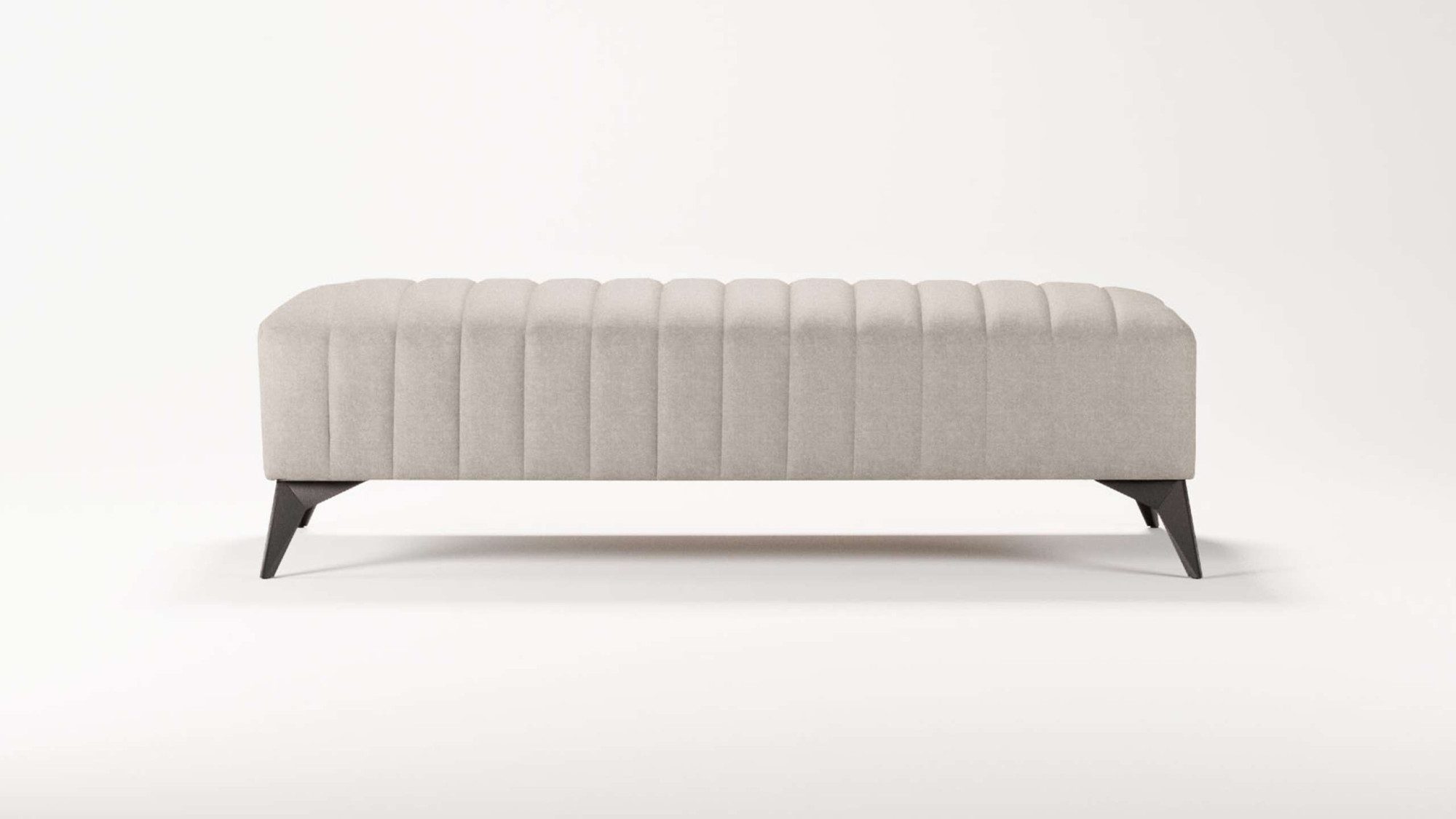 Places of Style Hocker MATTHEW zitpoef XXL, afmetingen B/D/H: 140/60/43 cm