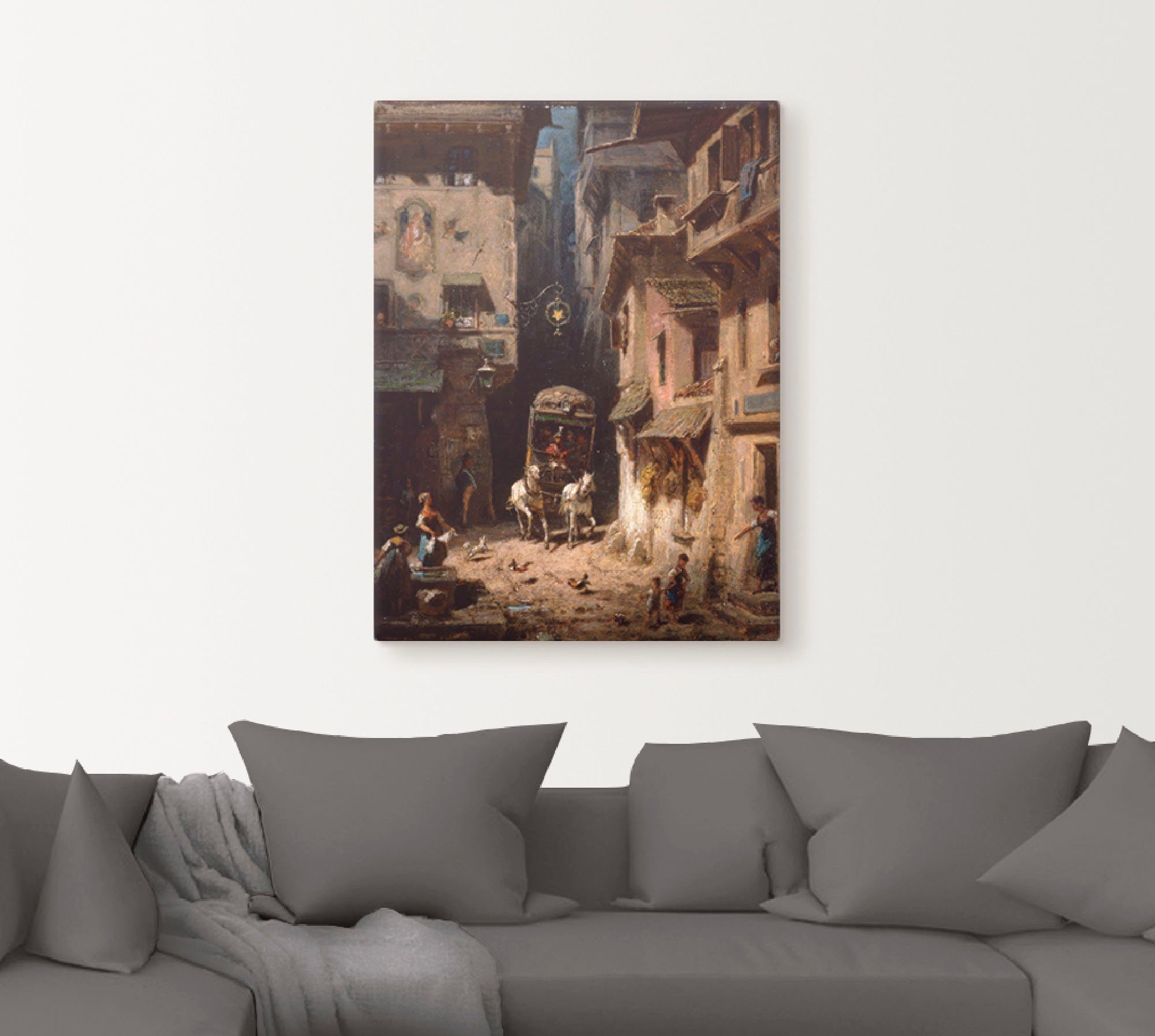 Artland Artprint De post. Ca. 1880 als artprint op linnen, muursticker of poster in verschillende maten