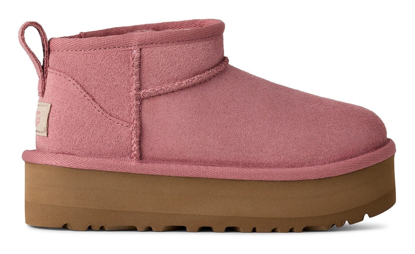 UGG Boots zonder sluiting KIDS' CLASSIC ULTRA MINI PLATFORM , plateaulaarzen, boots, winterboots met plateau