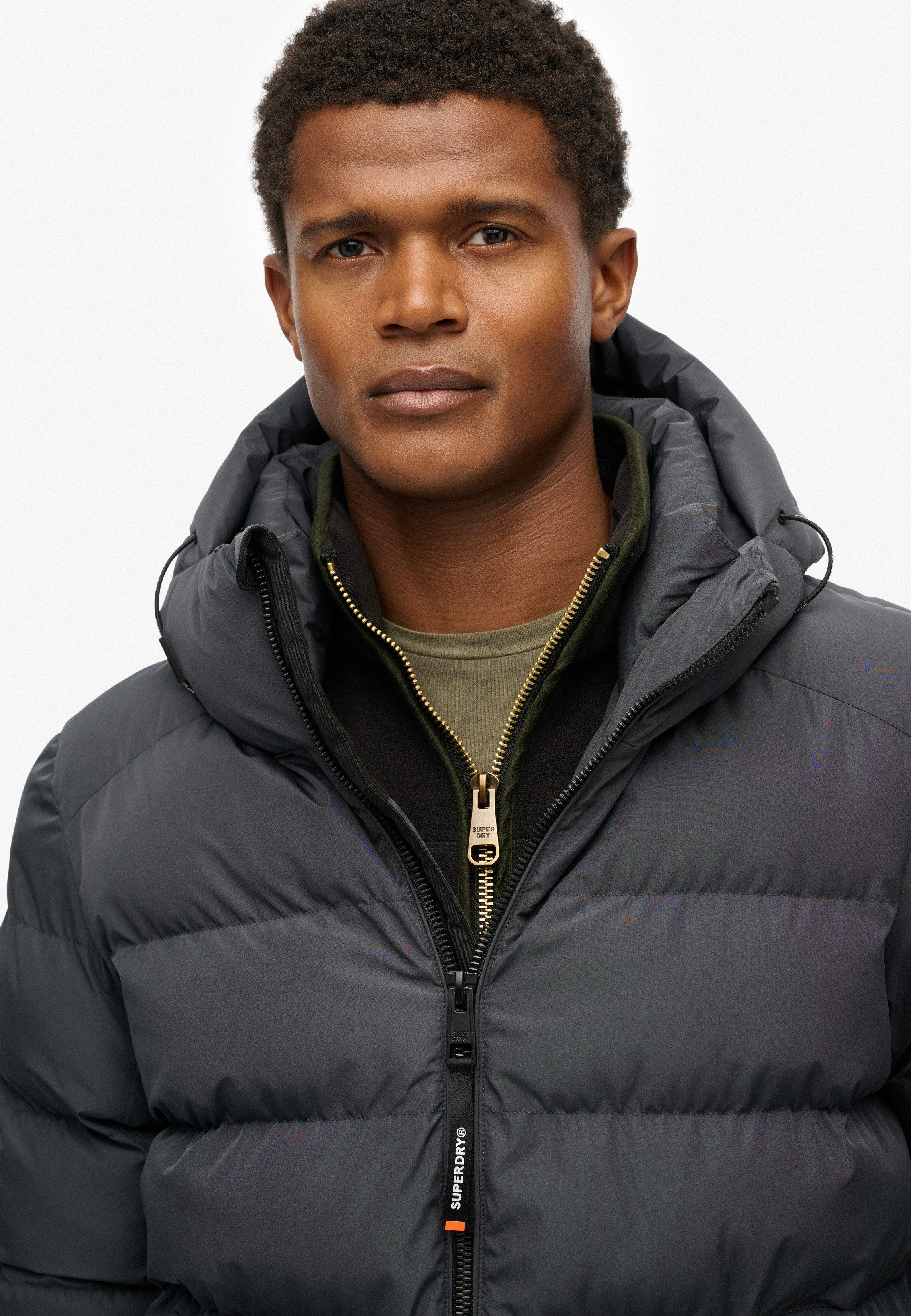 Superdry Gewatteerde jas HOODED SPORTS PUFFER JACKET