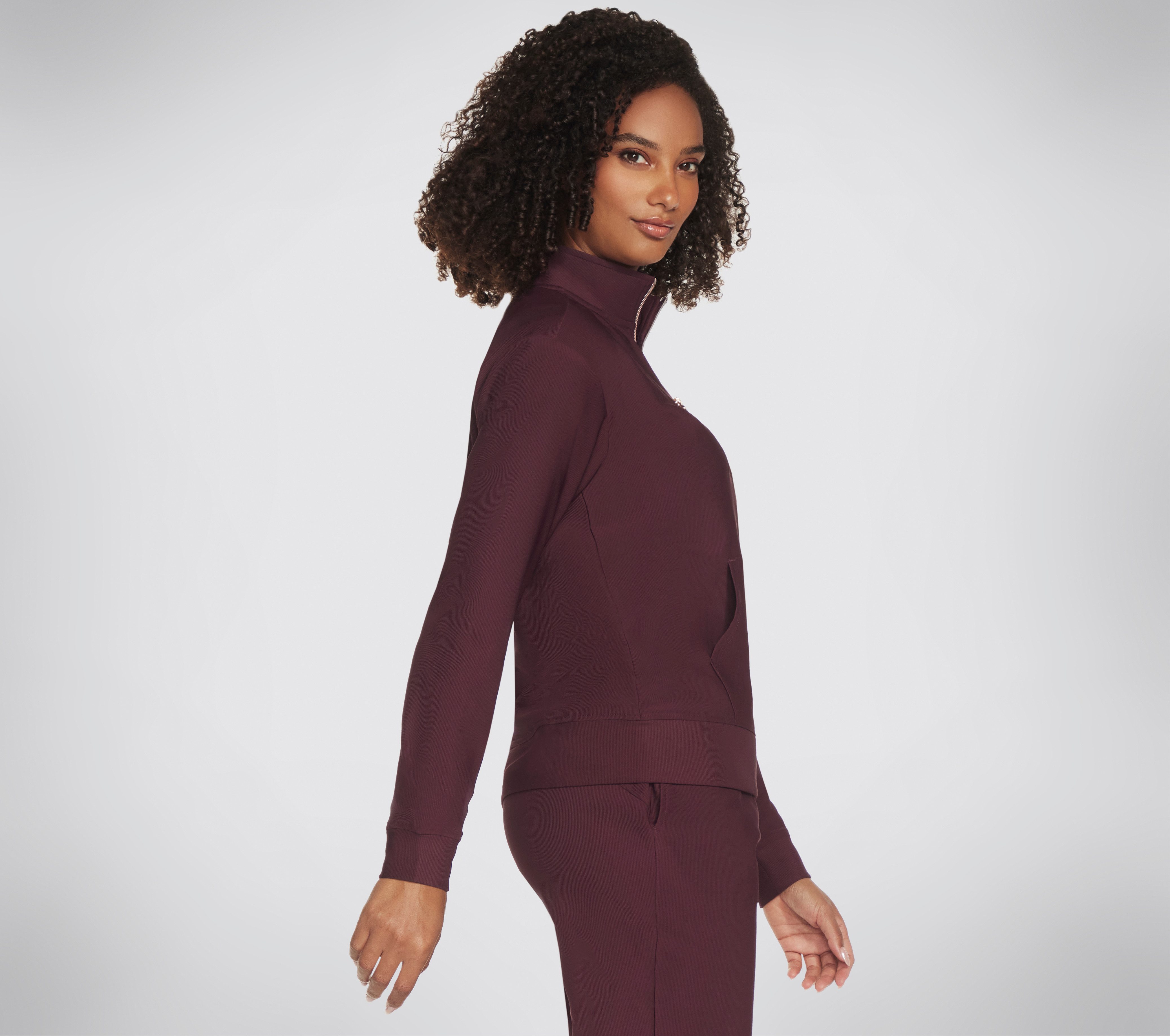 Skechers Coltrui GOLUXE RIB 1/4 ZIP