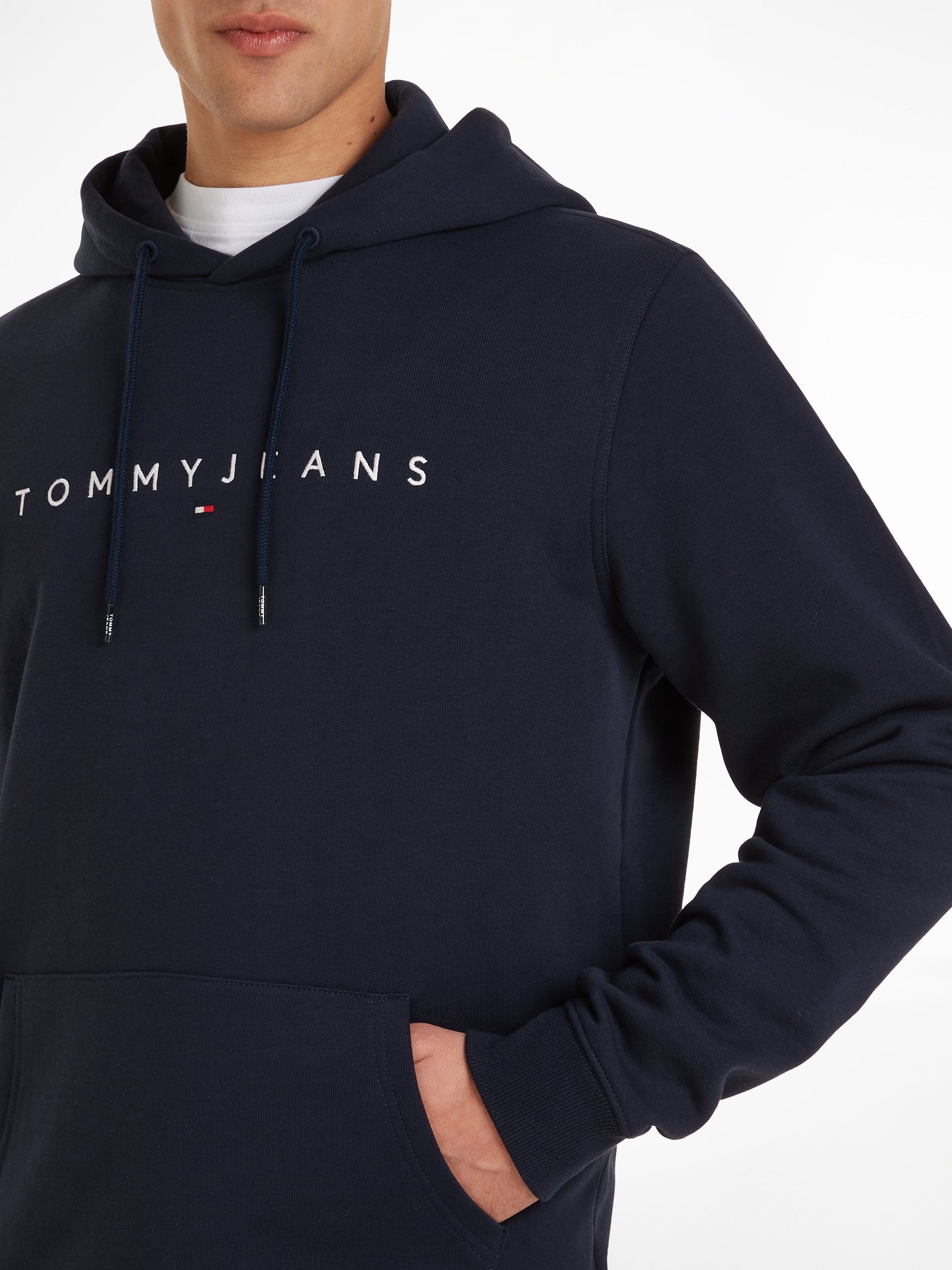 TOMMY JEANS Hoodie TJM REG LINEAR LOGO HOODIE EXT