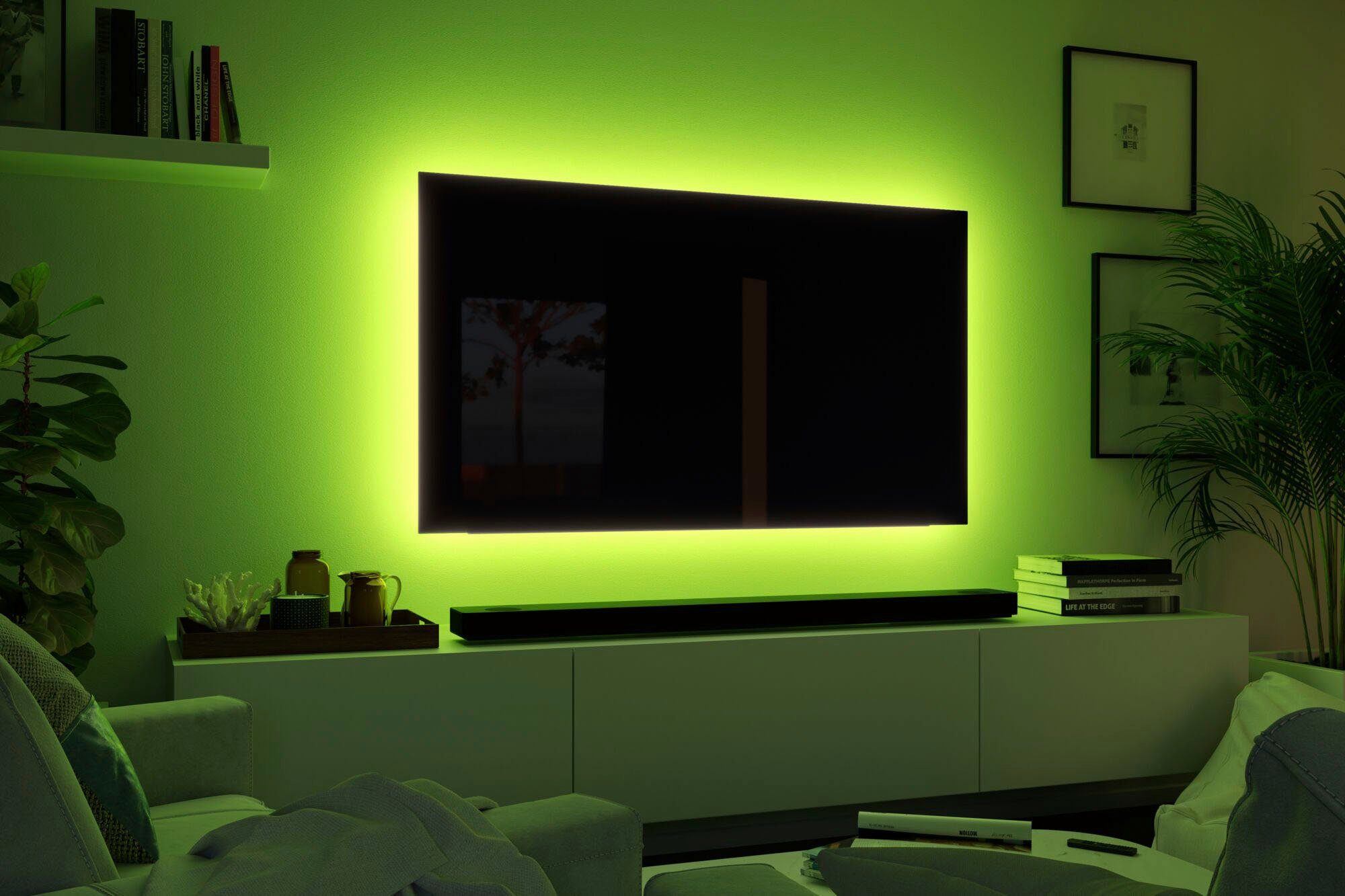 Paulmann Led-strepen MaxLED 250 TV Comfort Basisset 65 Inch 4,3m Dynamisch RGB 22W 234lm/m (1 stuk)