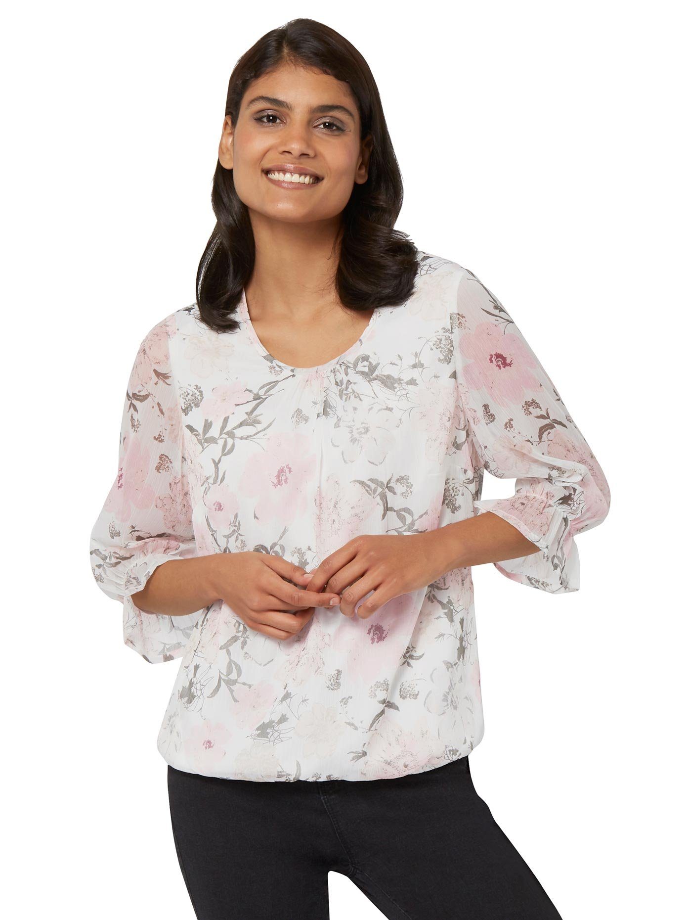 Classic Basics Gedessineerde blouse