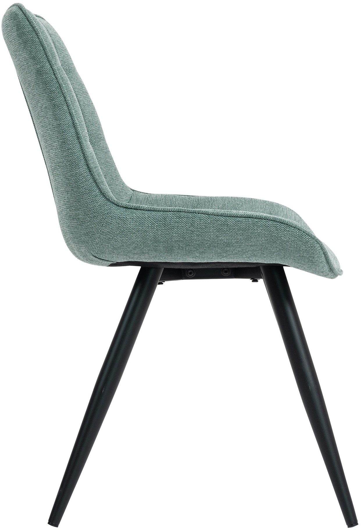 Duo Collection Eetkamerstoel Iris eetkamerstoel, set van 4 robuuste bekleding, gestikte bekleding, tot 110 kg belastbaar (set, 4 stuks)