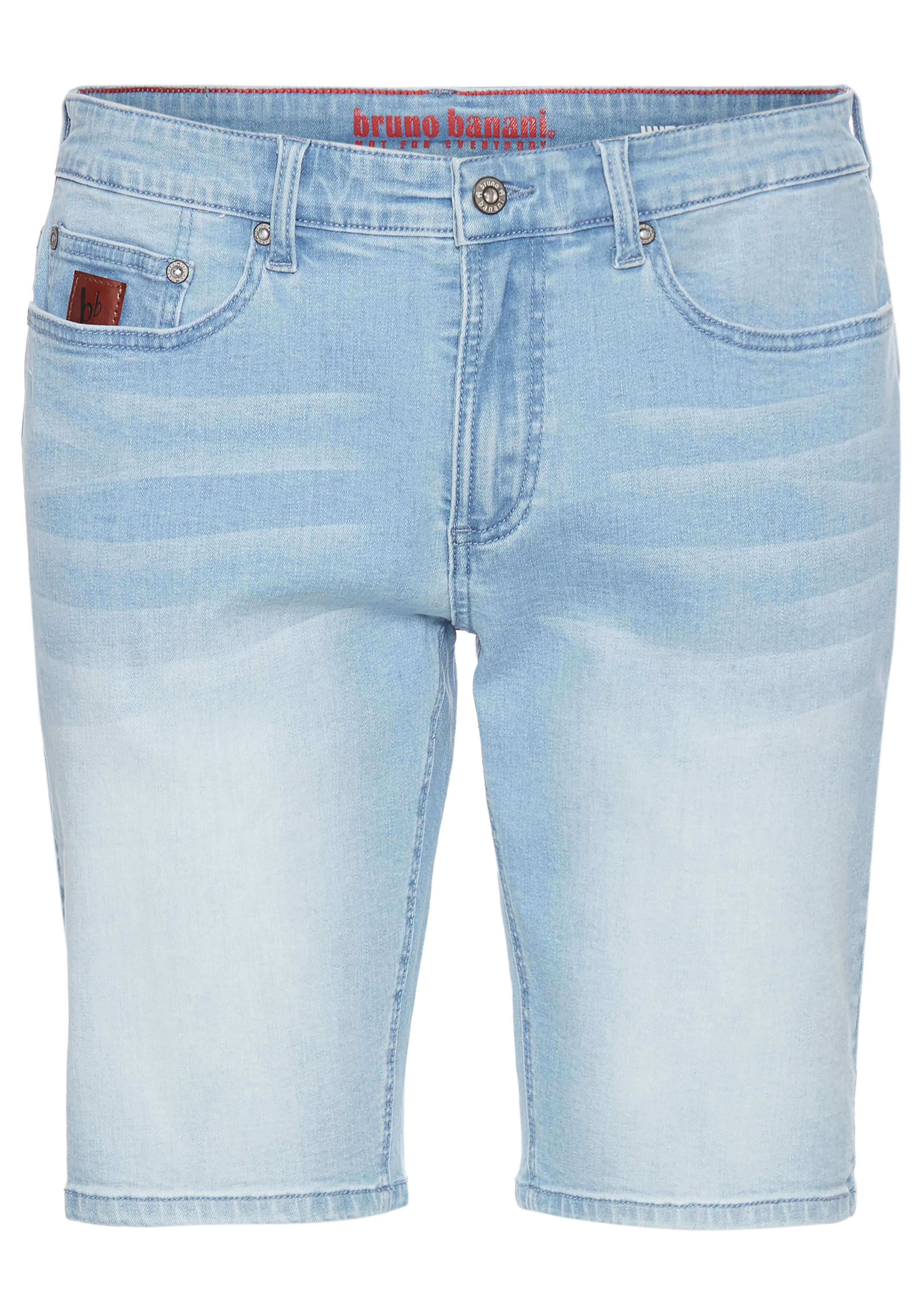 Bruno Banani Jeansshort Hutch-Shorts lage taillehoogte
