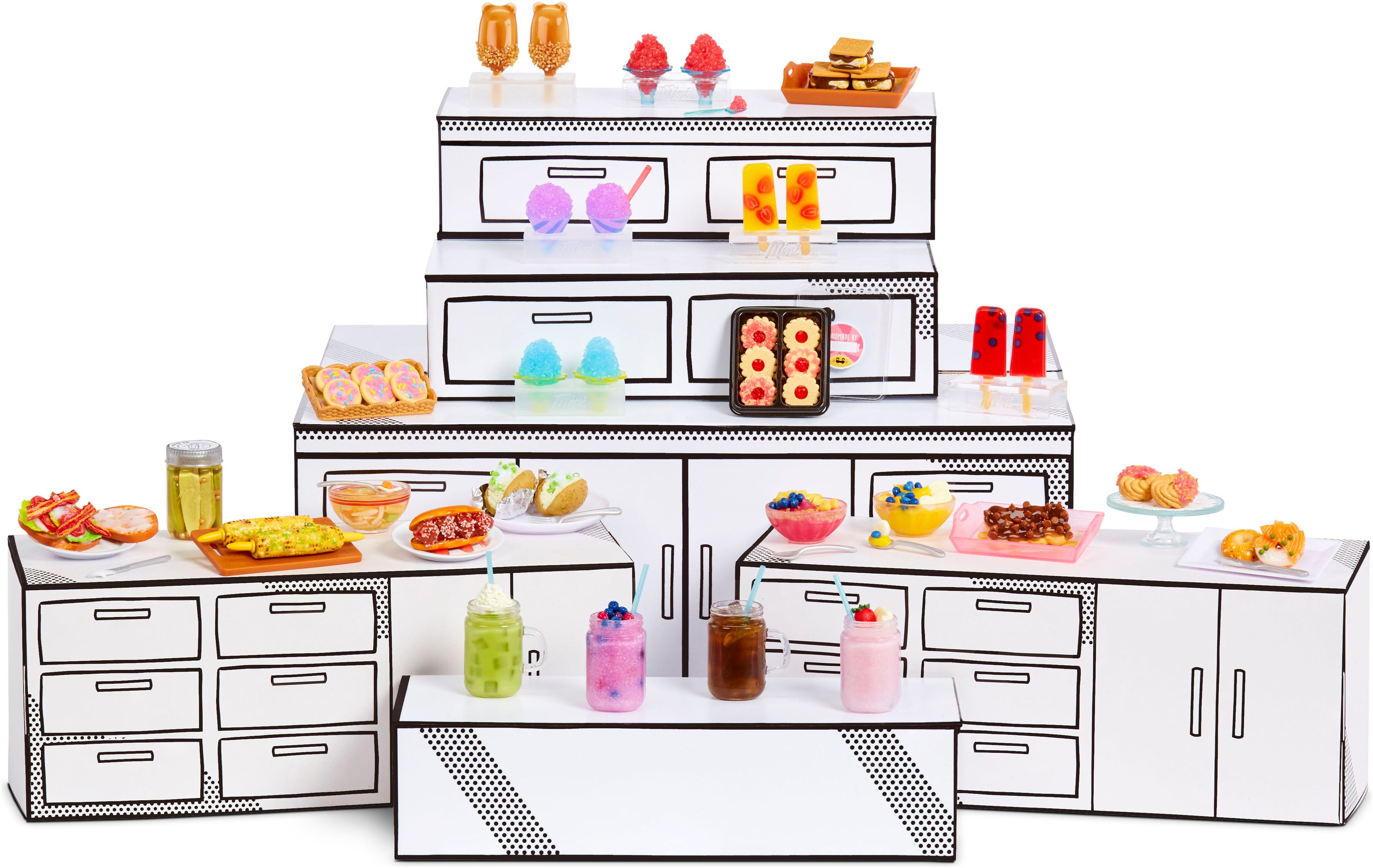 MGA Knutselset MGA's Miniverse - Make It Mini Foods: Cafe in PDQ Series 3B