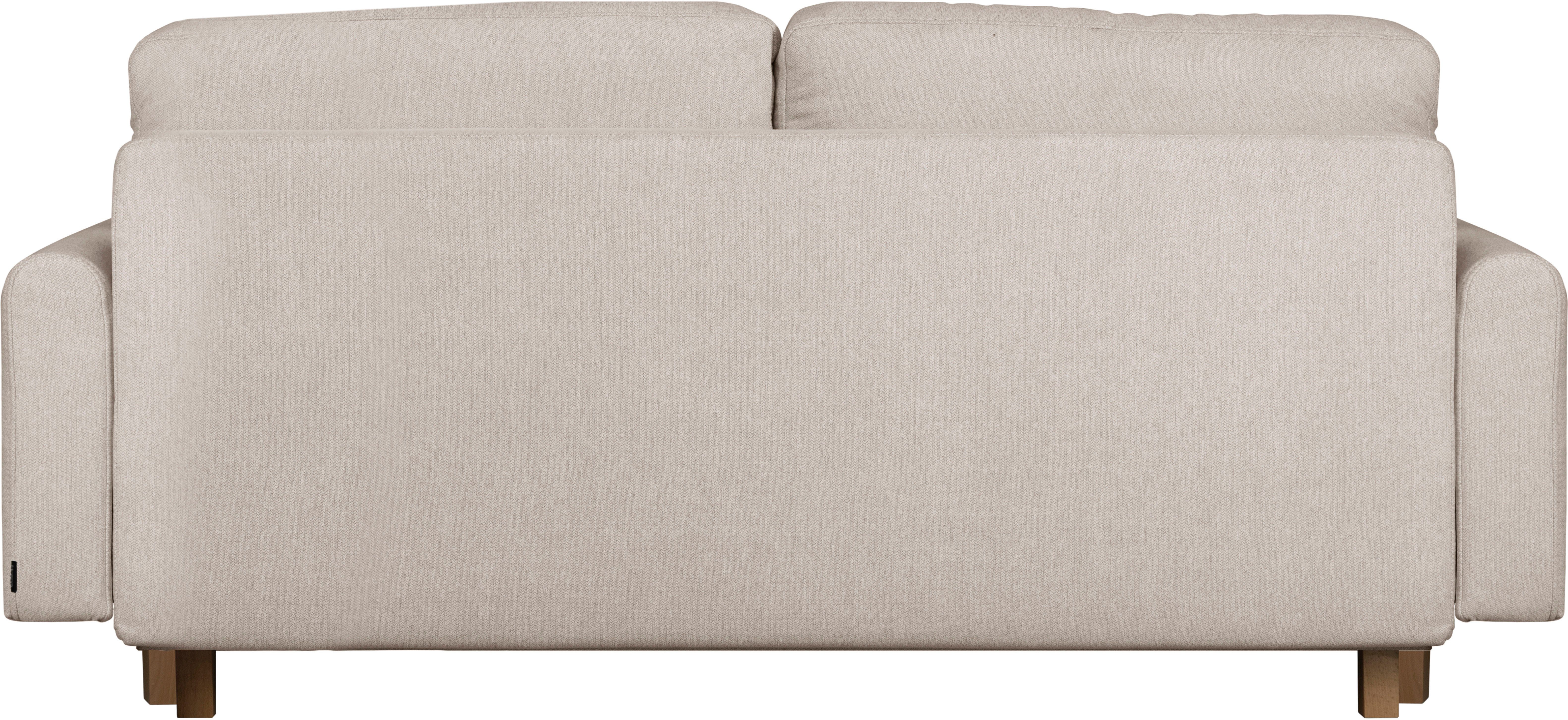 Home affaire 2-zitsbank TRIPLO met golfsysteem, afmetingen B/D/H: 165/100/89 cm Bank met stiksel in het ruggebied, incl. rugkussen en sierkussen