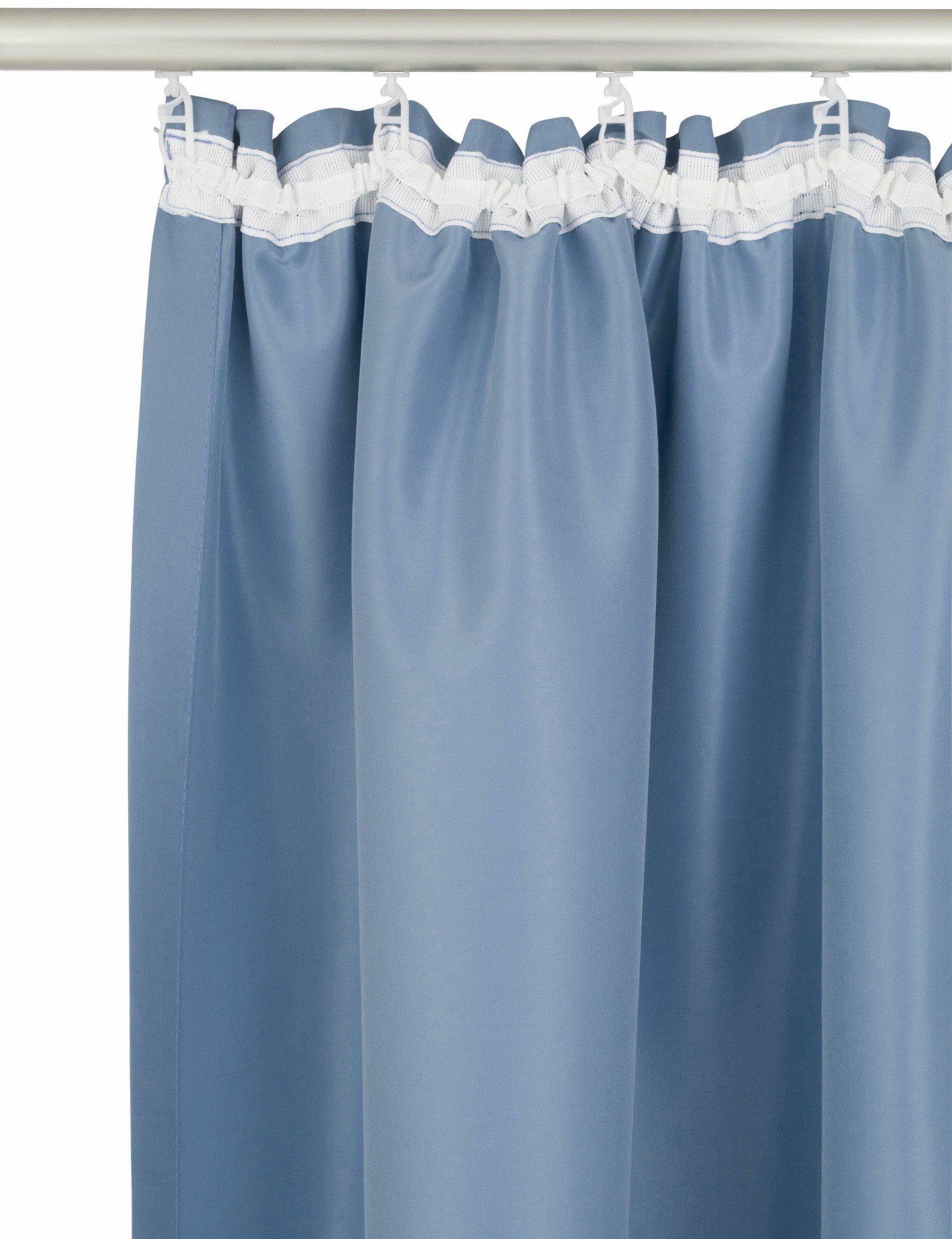 Home affaire Gordijn Parry 2-pack, ondoorzichtig, monochroom, basic, effen, bestseller (2 stuks)