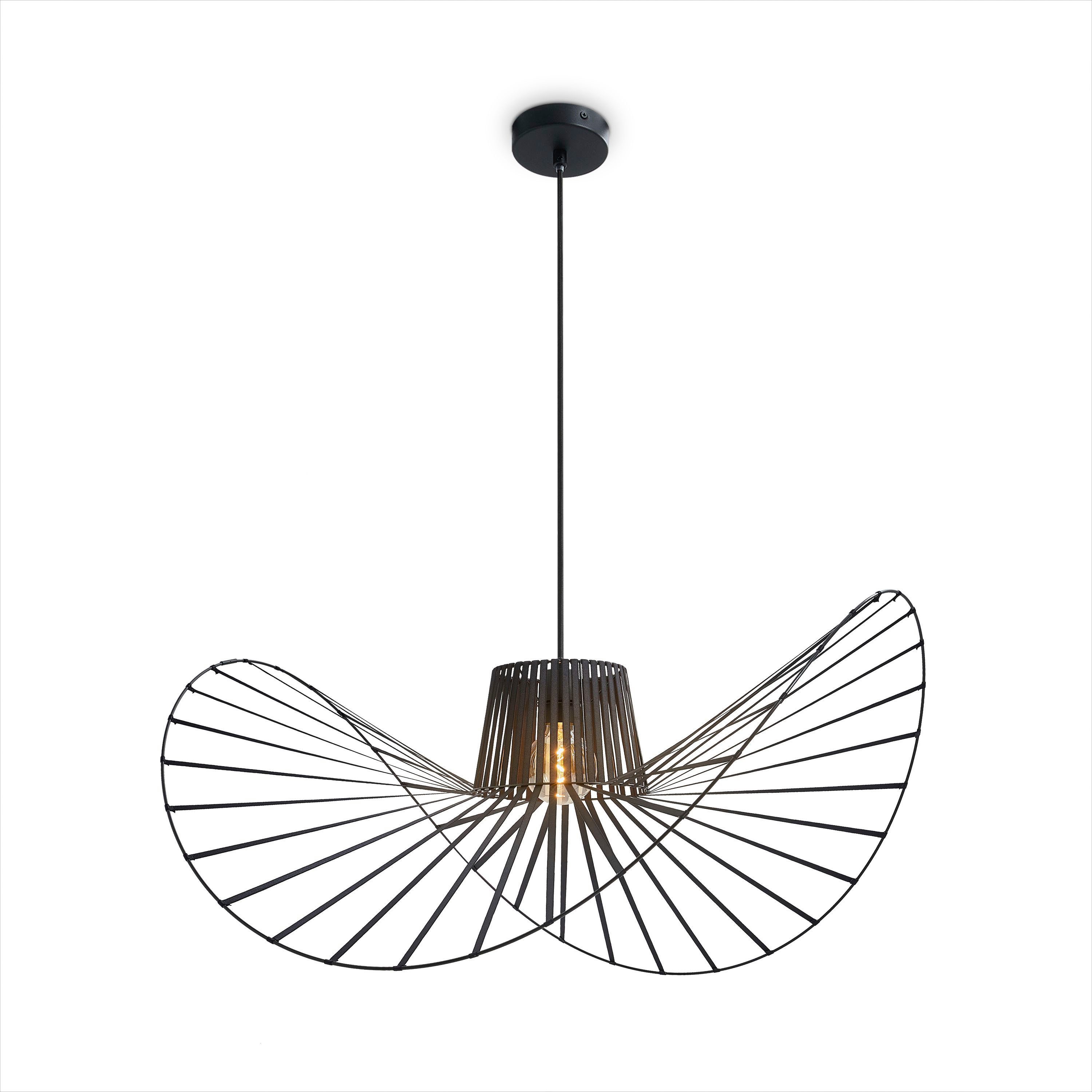 Paco Home Hanglamp HUGO PD1 met compatibele dimmer en lichtbron