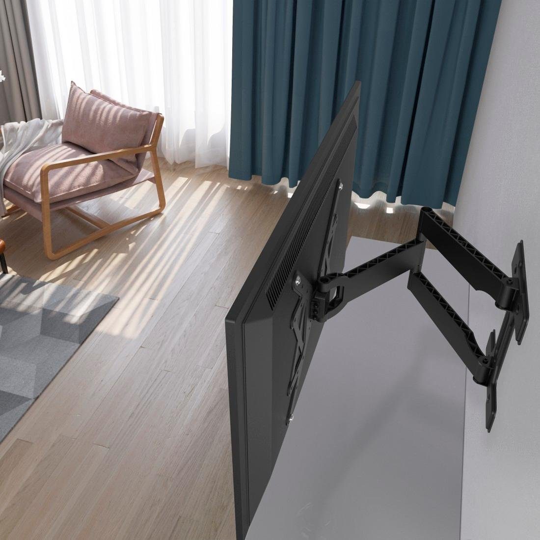 Hama Tv-wandhouder TV muurbeugel arm 72cm uitschuifbaar, 81 - 165 cm (32" - 65"),43",50",55"