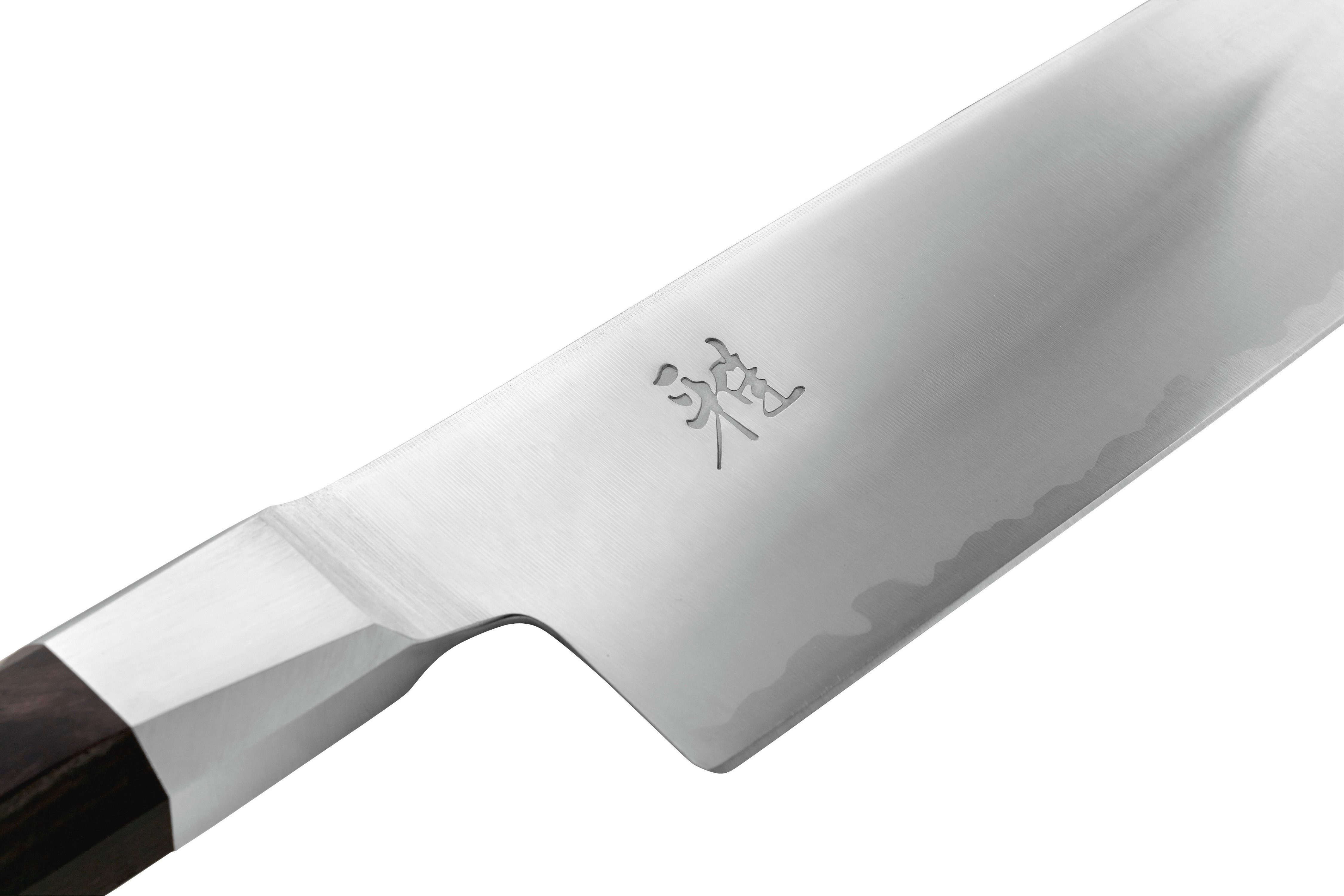 MIYABI Santokumes MIYABI 4000FC Klingenlengte 18 cm, handvat van pakkahout (1-delig)