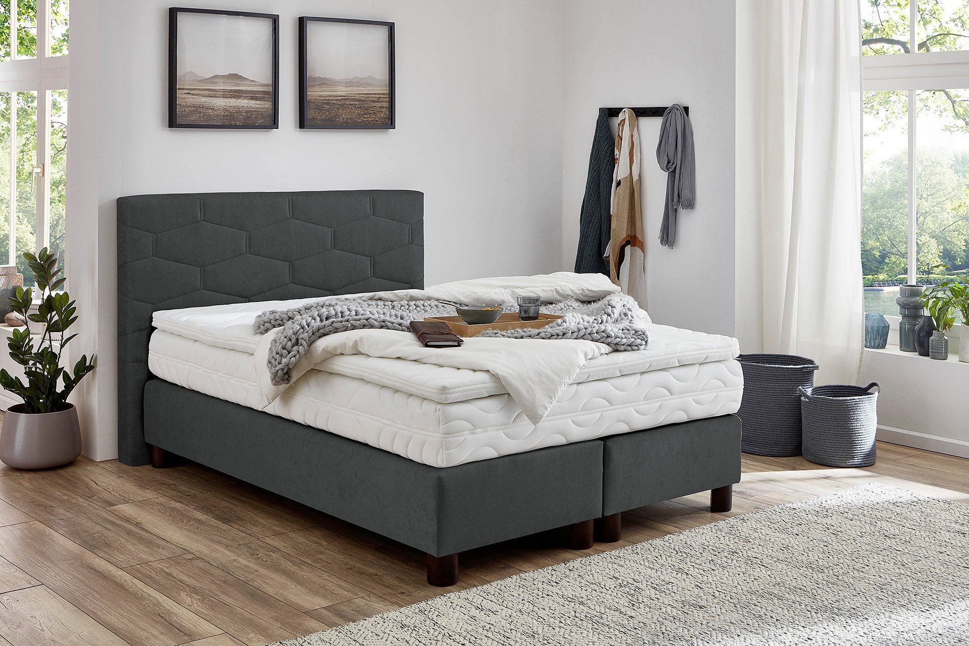 Westfalia Polsterbetten Boxspring naar keuze met topmatras