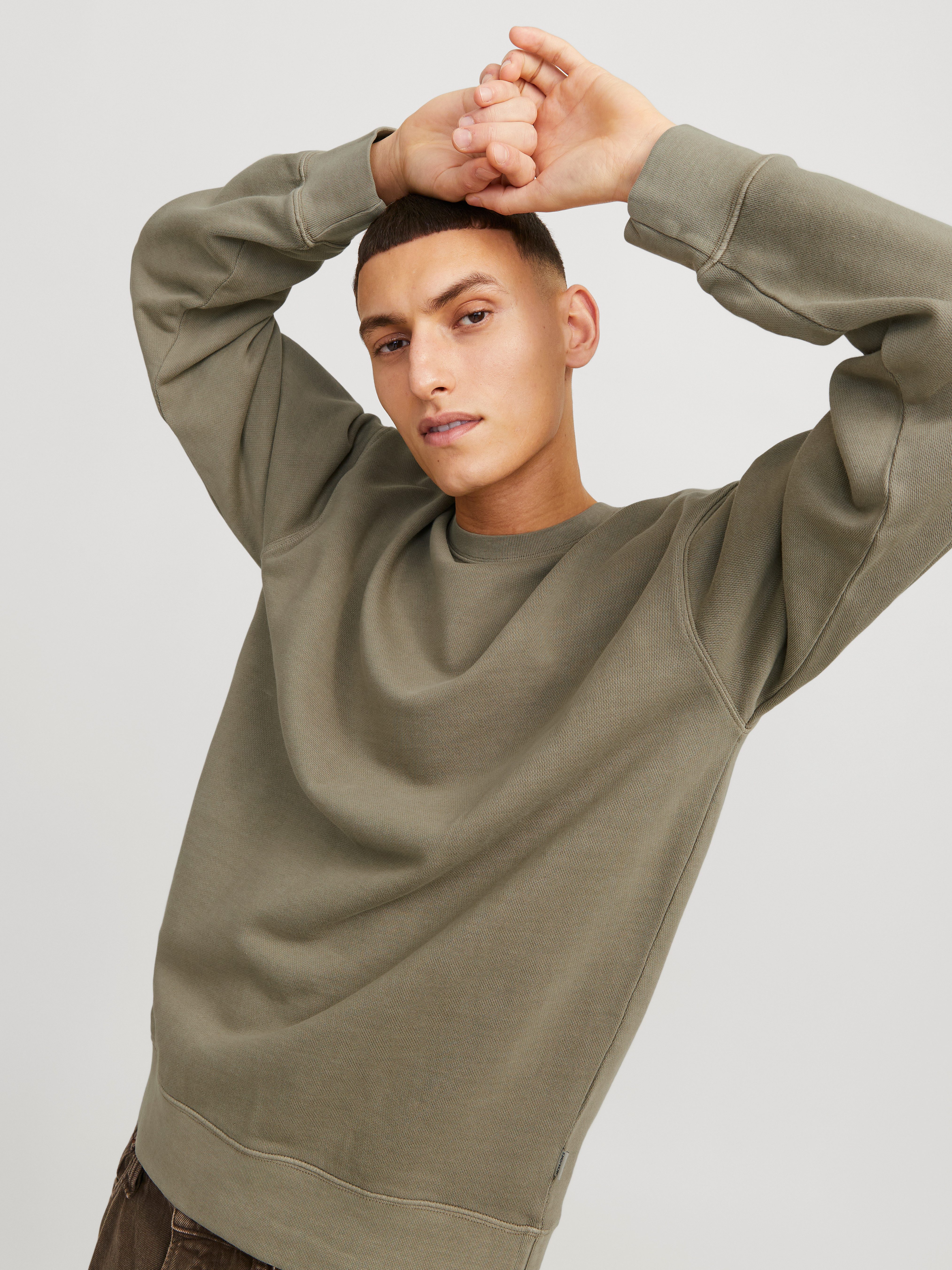 Jack & Jones Sweatshirt JJECHARGE FADED SWEAT CREW NECK NOOS