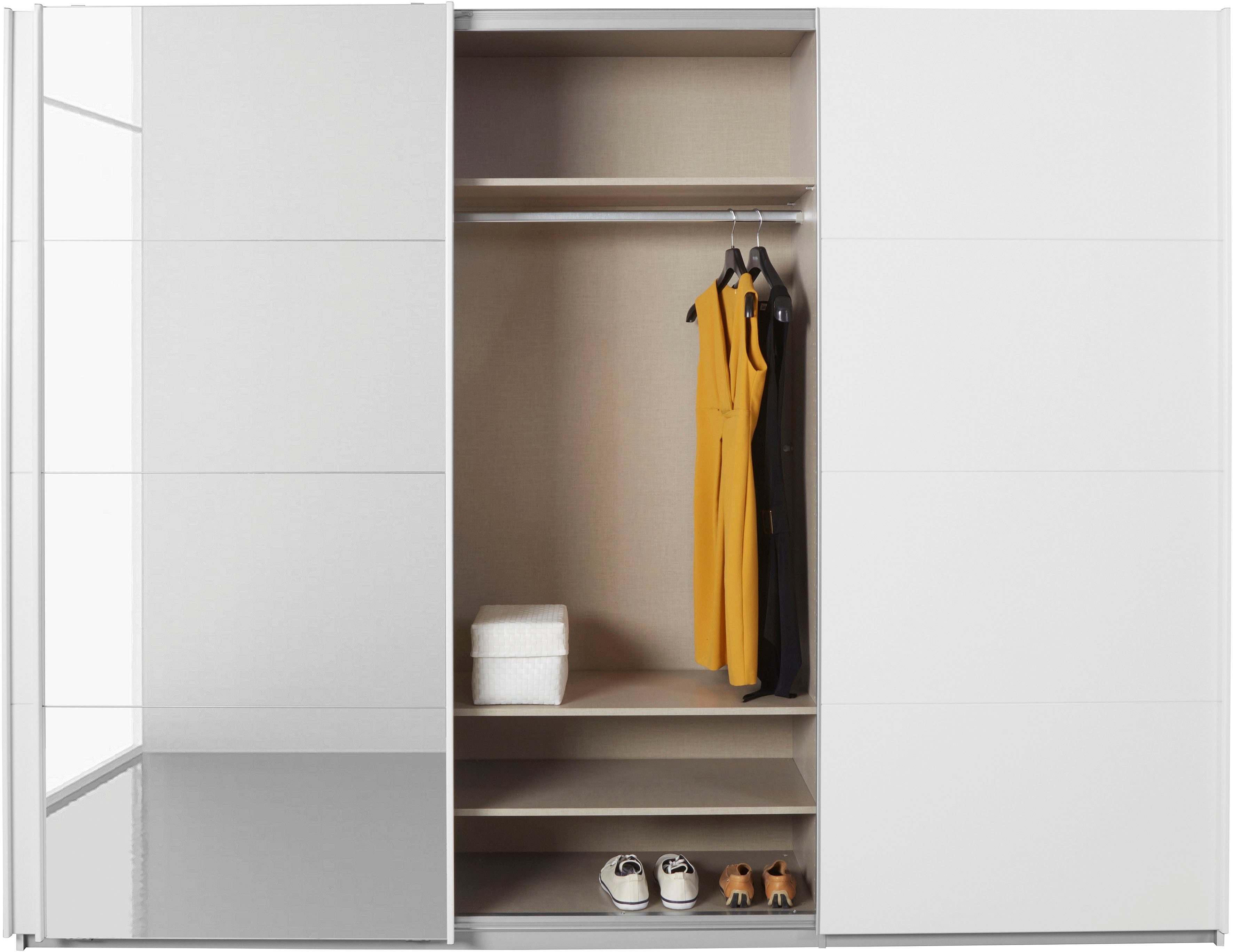 rauch Zweefdeurkast Kledingkast kast garderobe linnenkast BESTSELLER KEPAN inclusief lade-inzet en extra legplanken made in germany