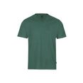 trigema t-shirt »stevige en gemakkelijk te onderhouden katoen« groen