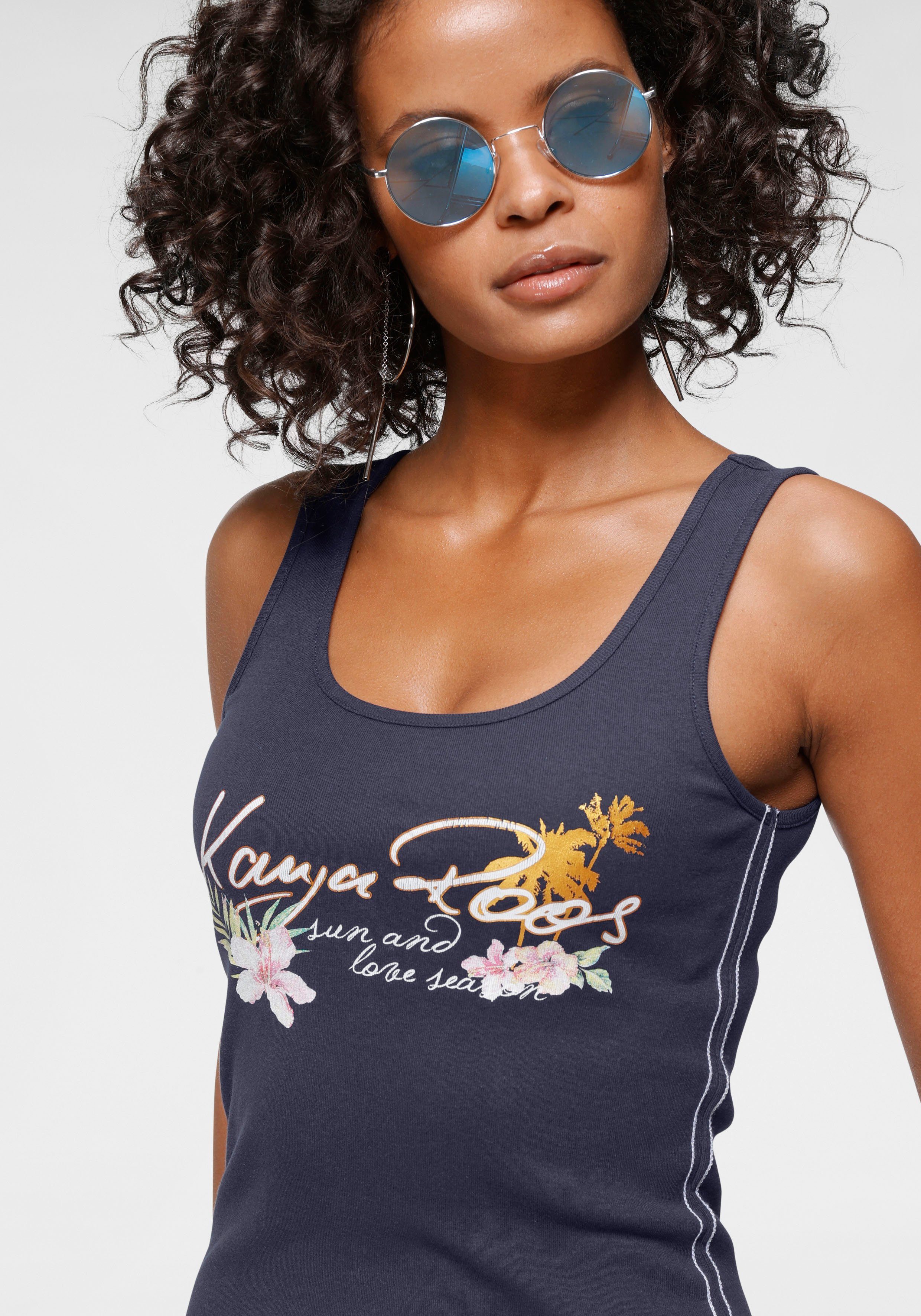 KangaROOS Tanktop met elegante frontprint