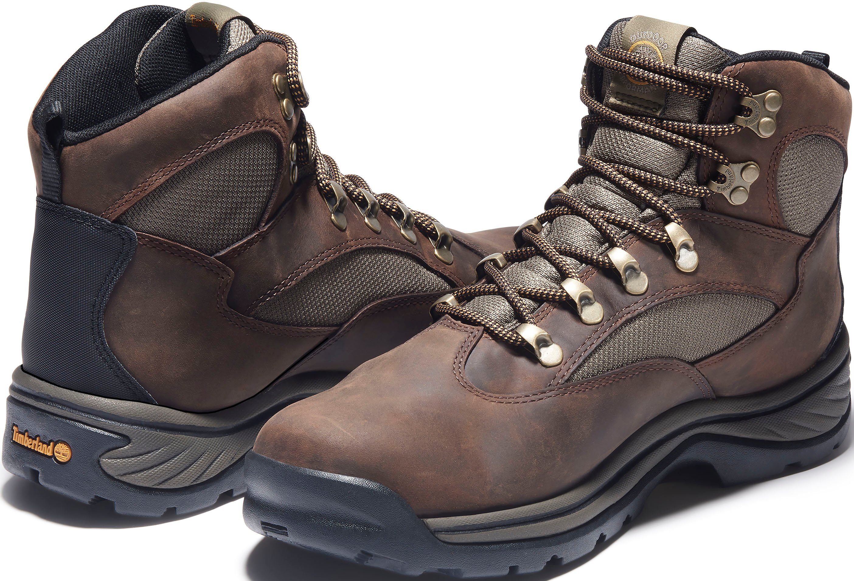 Timberland Veterlaarsjes Chocorua Trail Mid Waterproof Winterschoenen, winterlaarzen, veterschoenen, winterlaarzen, waterdicht