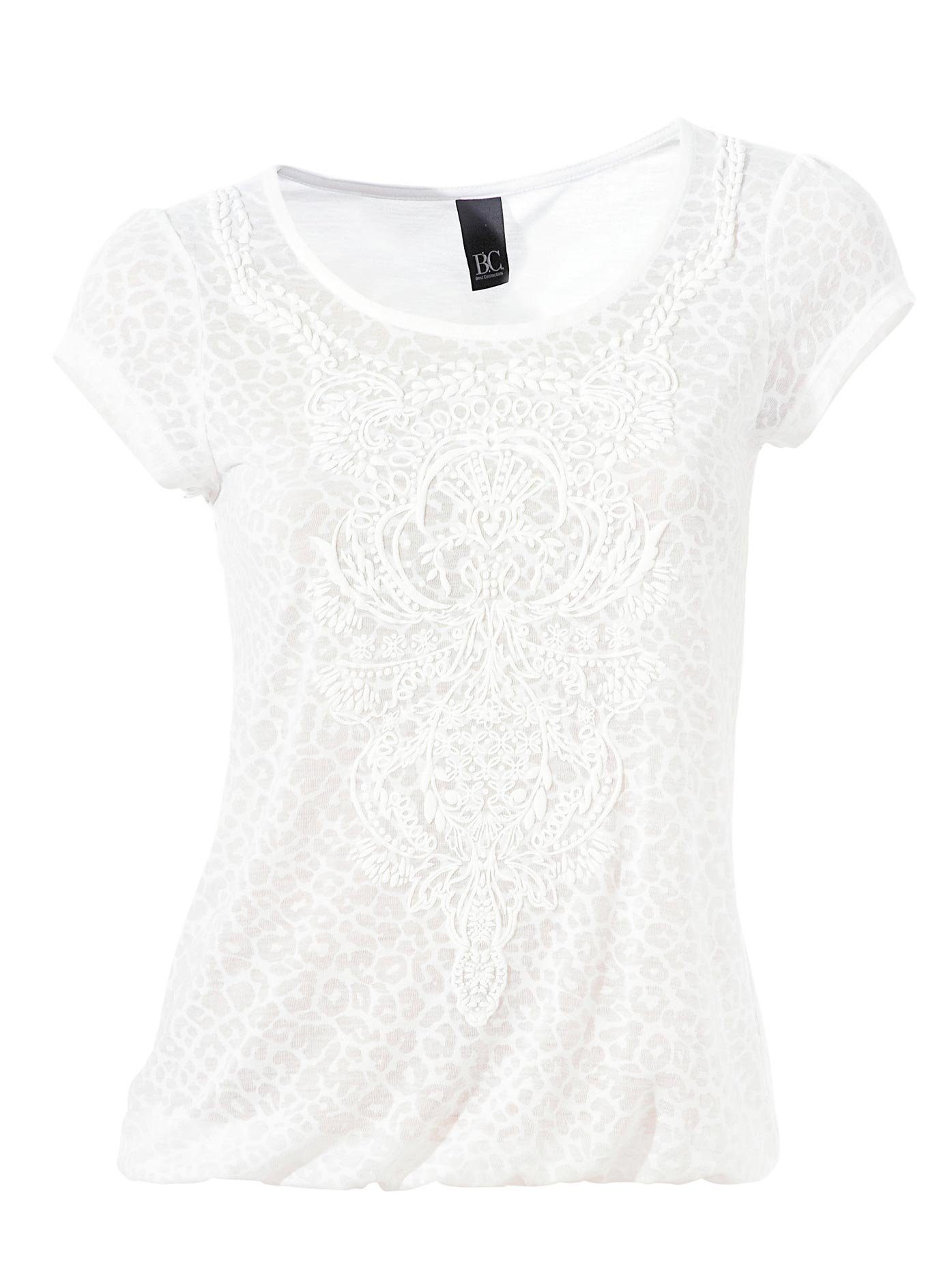 heine Shirt met ronde hals (1-delig)