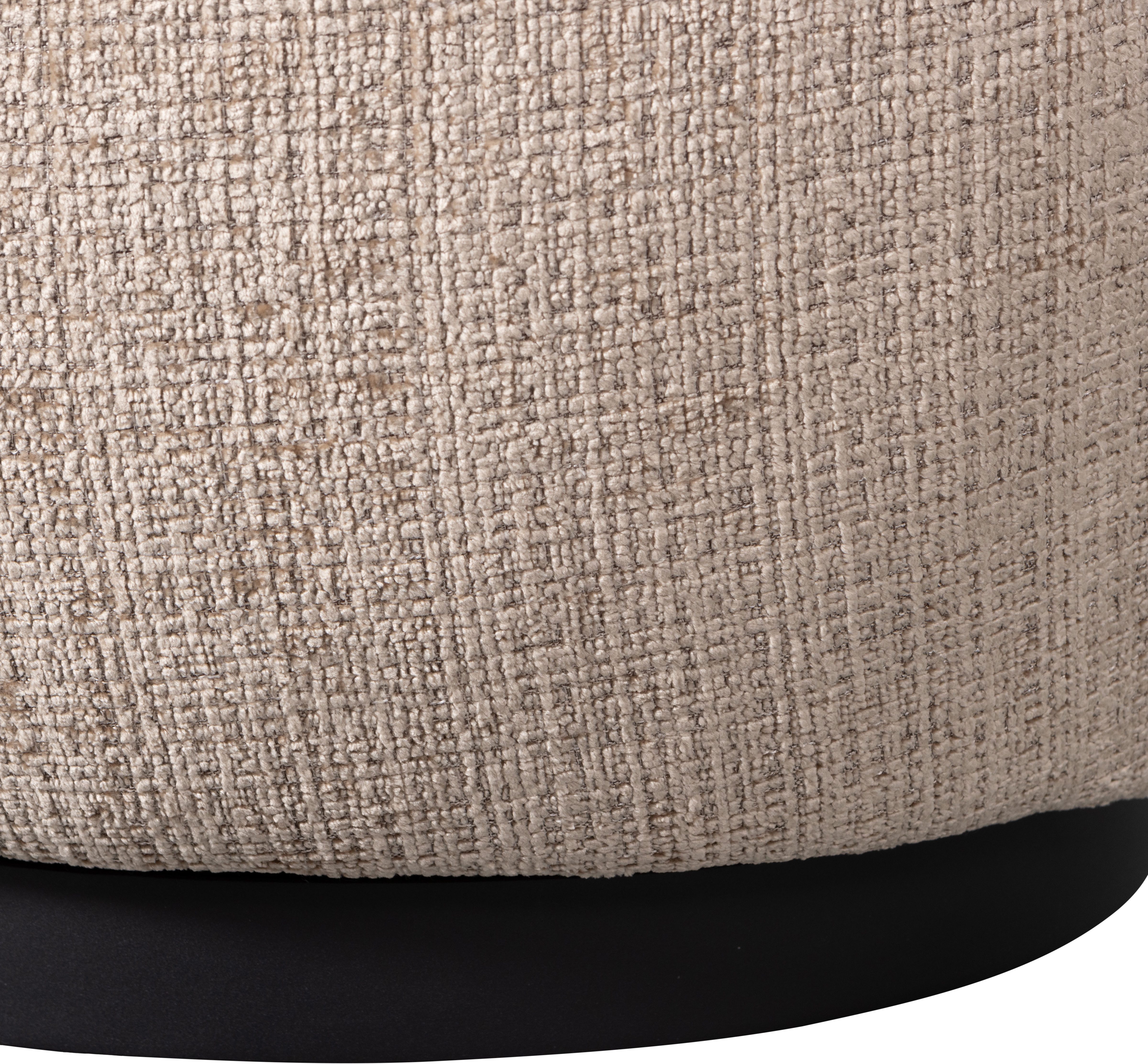 WOOOD Draaibare fauteuil Woolly ronde vorm, in elke richting draaibaar! breedte 84 cm