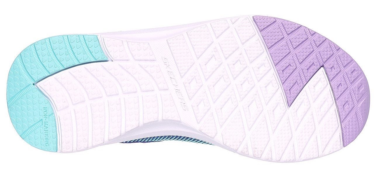 Skechers Sneakers DYNAMIC TREAD vrijetijdsschoen, klittenbandschoen met glanzende textielinzet