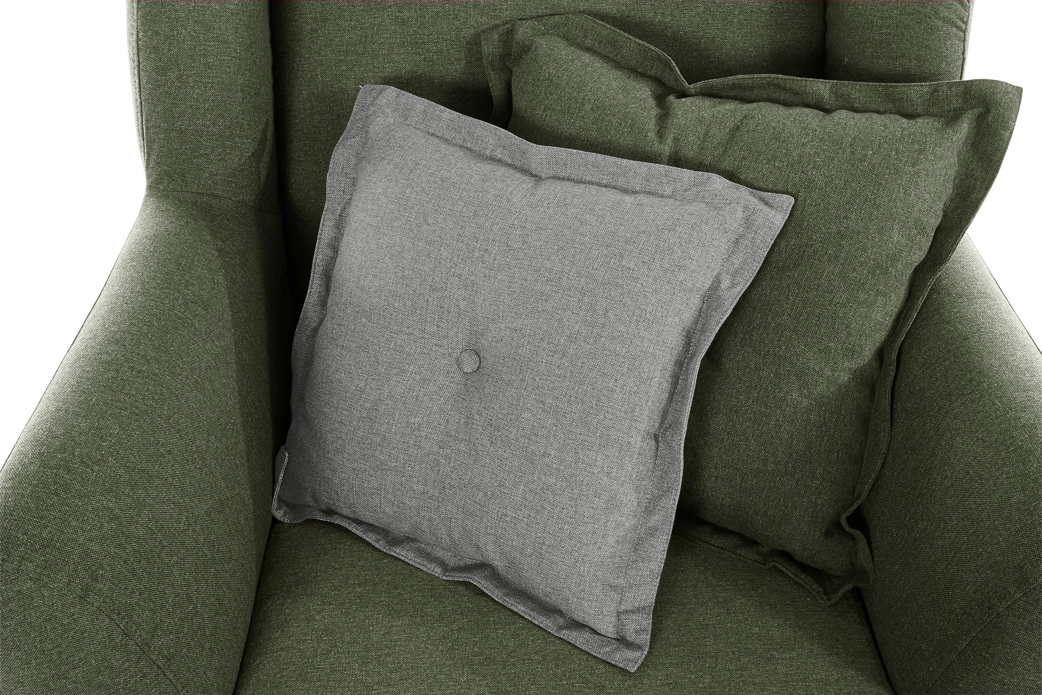 Home affaire Loveseat Baggio met houten voetjes