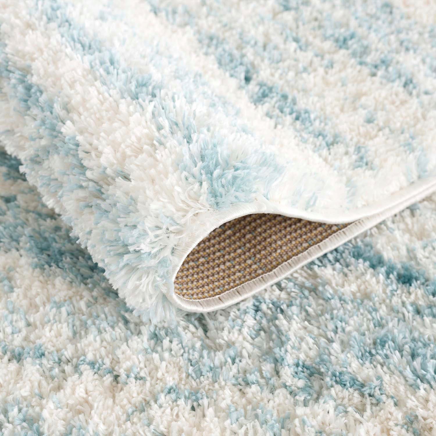 Carpet City Hoogpolig vloerkleed Pulpy 524 bijzonder zacht, mêlee, ideaal voor woonkamer & slaapkamer