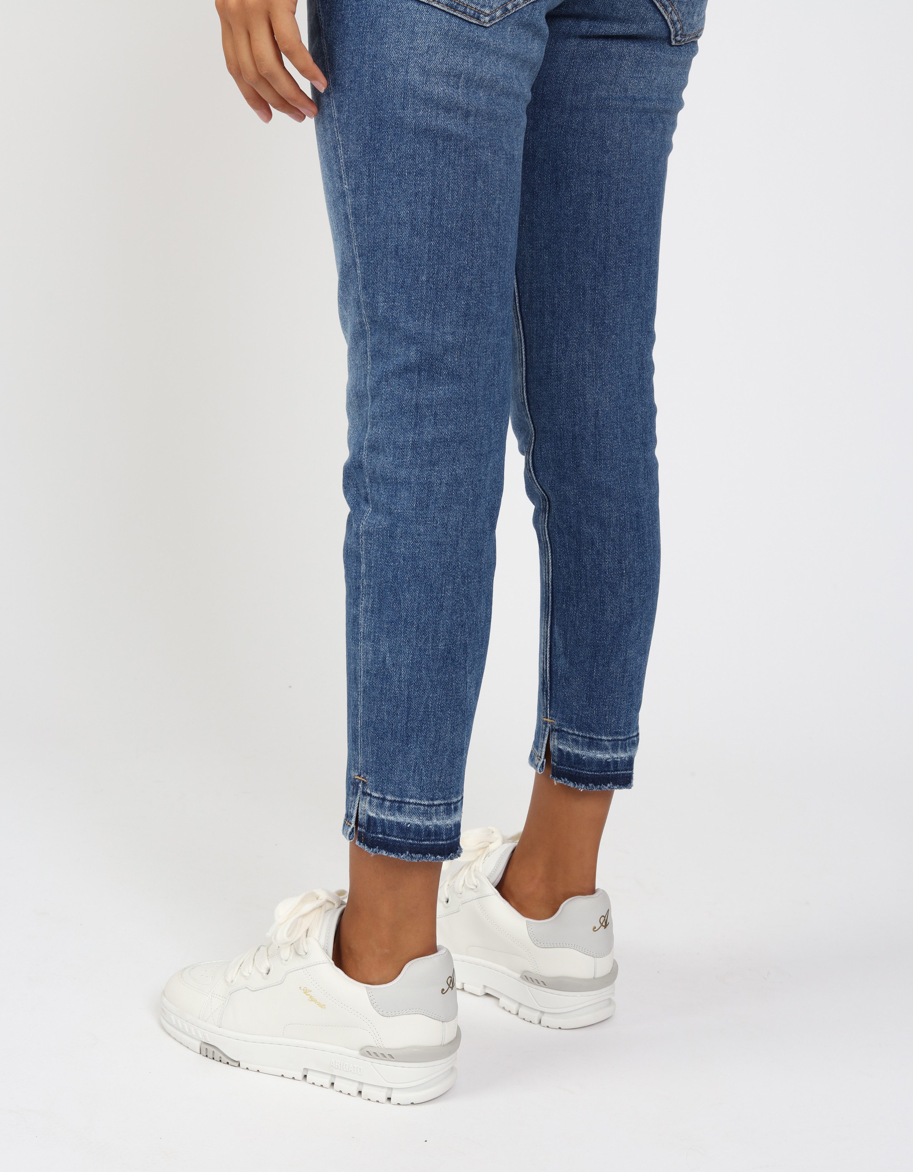 GANG Relax fit jeans 94AMELIE CROPPED in 5-pocket-stijl