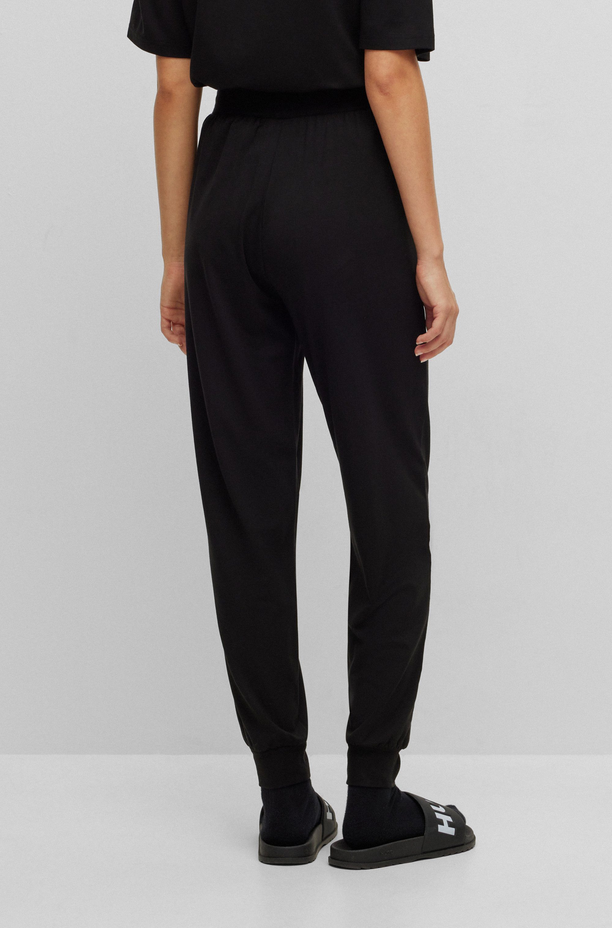 HUGO underwear Sweatbroek SHUFFLE_PANTS 10249155 01 met stijlvolle logo-opschrift