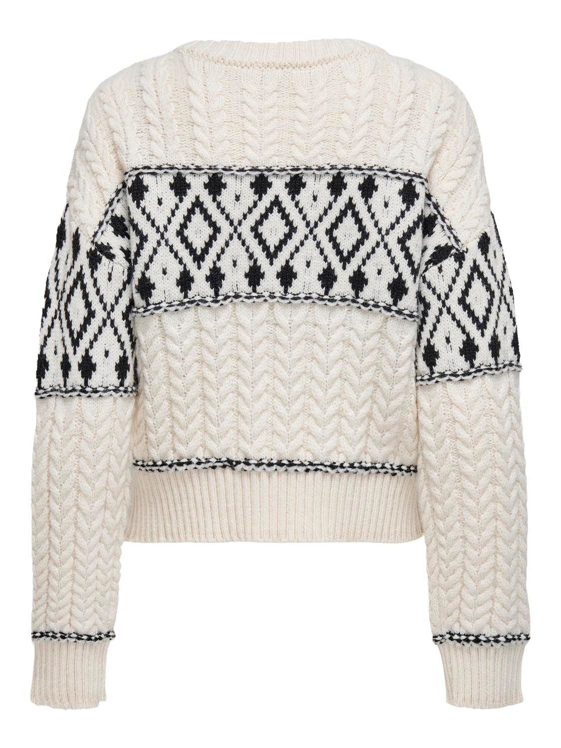 Only Gebreide trui ONLMARENT L/S PULLOVER KNT NOOS