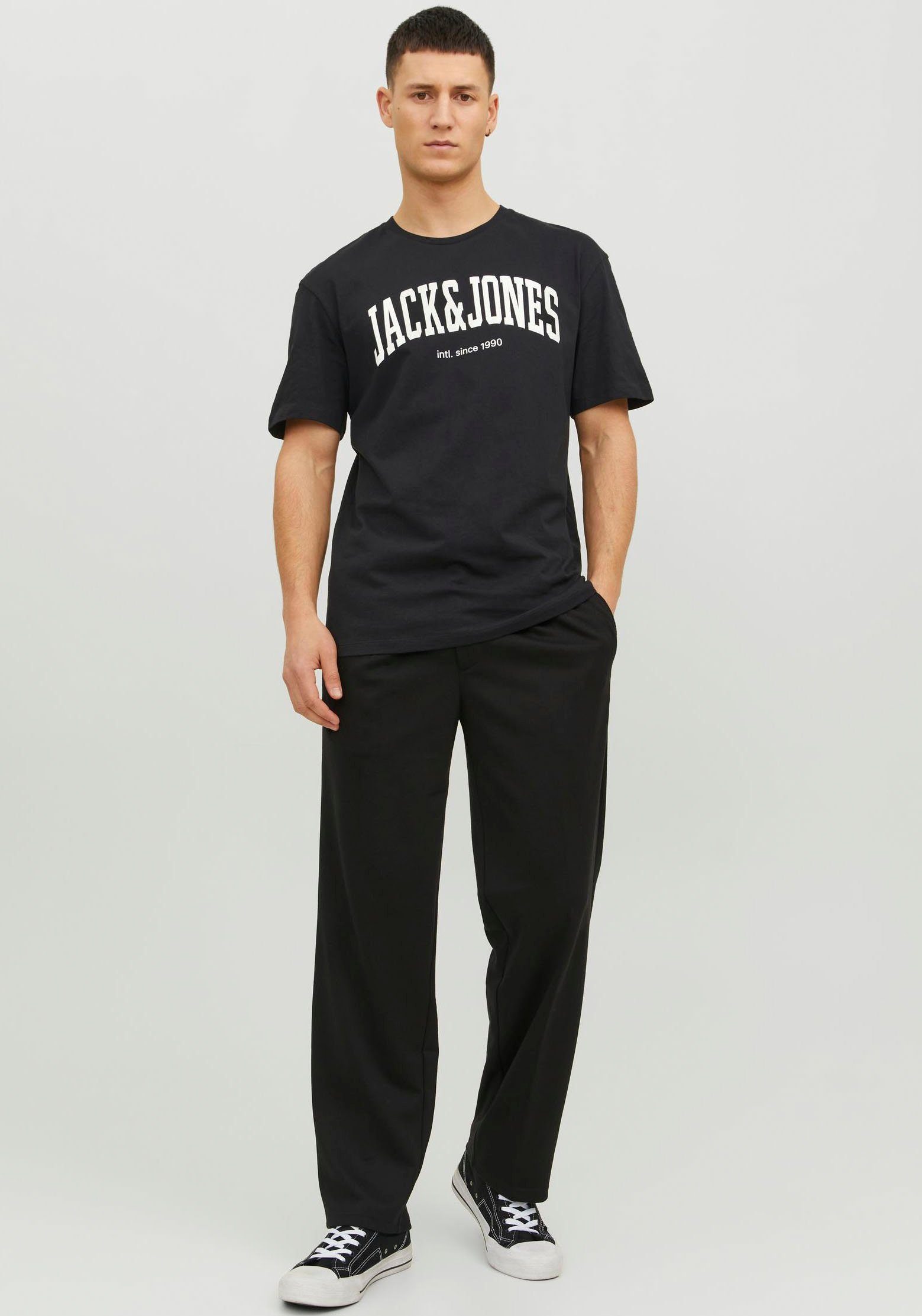 Jack & Jones Shirt met ronde hals JJEJOSH TEE SS CREW NECK NOOS