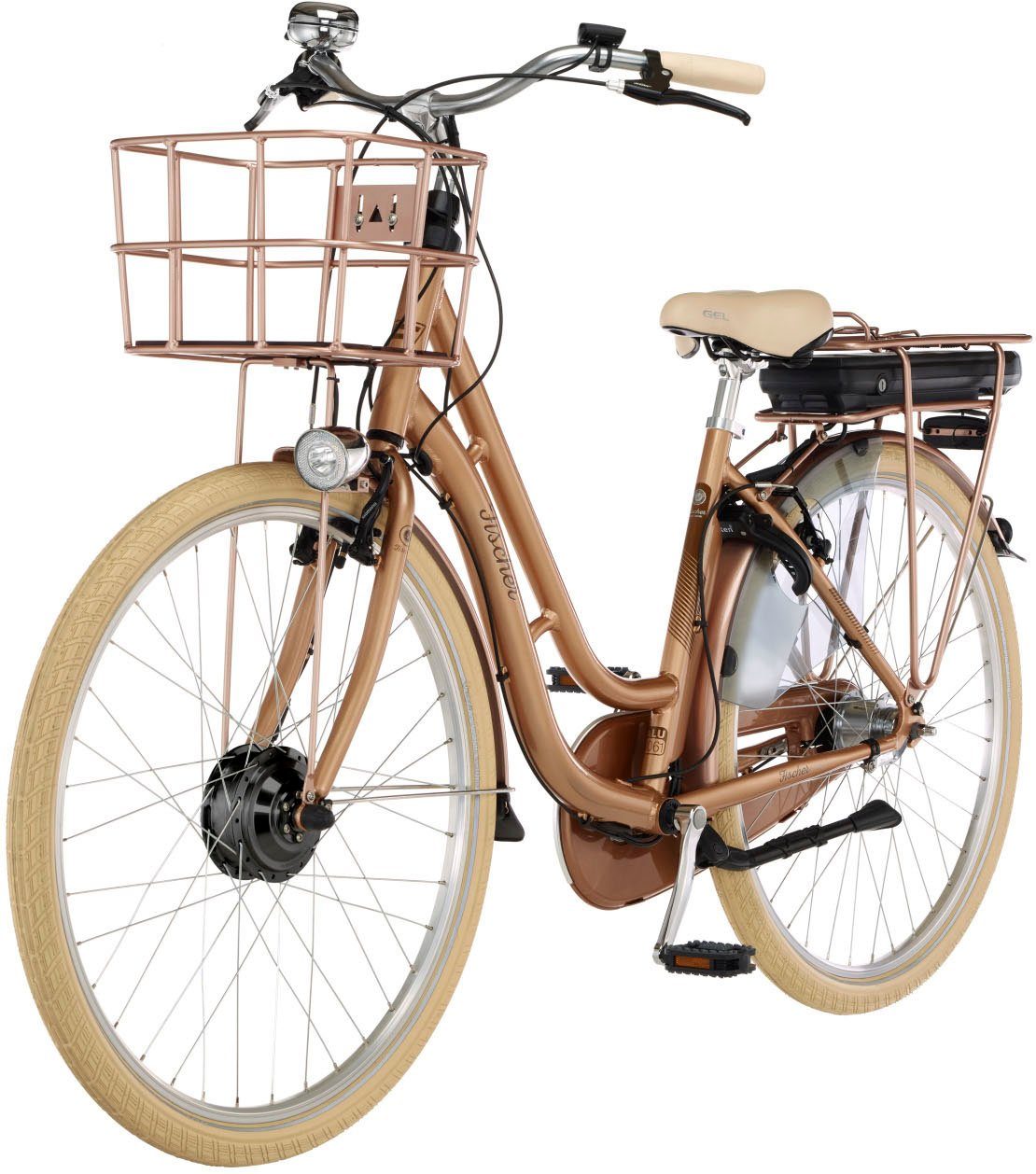 Fischer E-bike CITA RETRO 2.2 522 Pedelec, elektrische fiets voor dames en heren