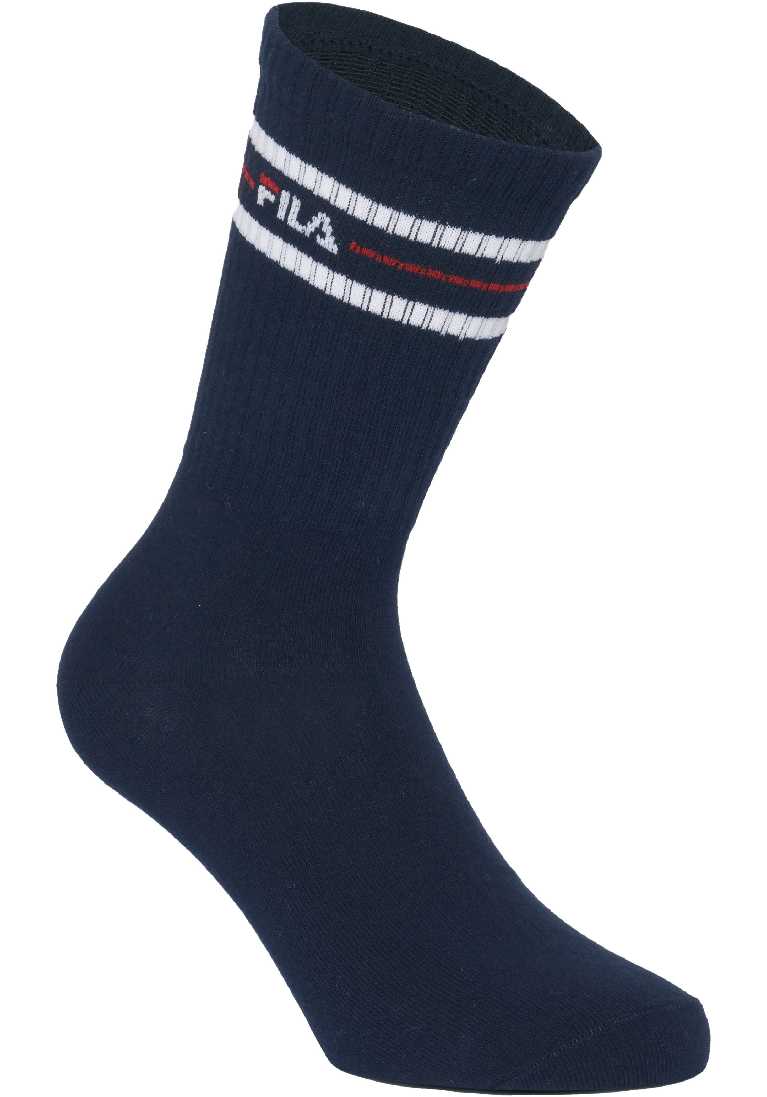 Fila Sportsokken UNISEX LIFESTYLE PLAIN SOCKS (6 paar)