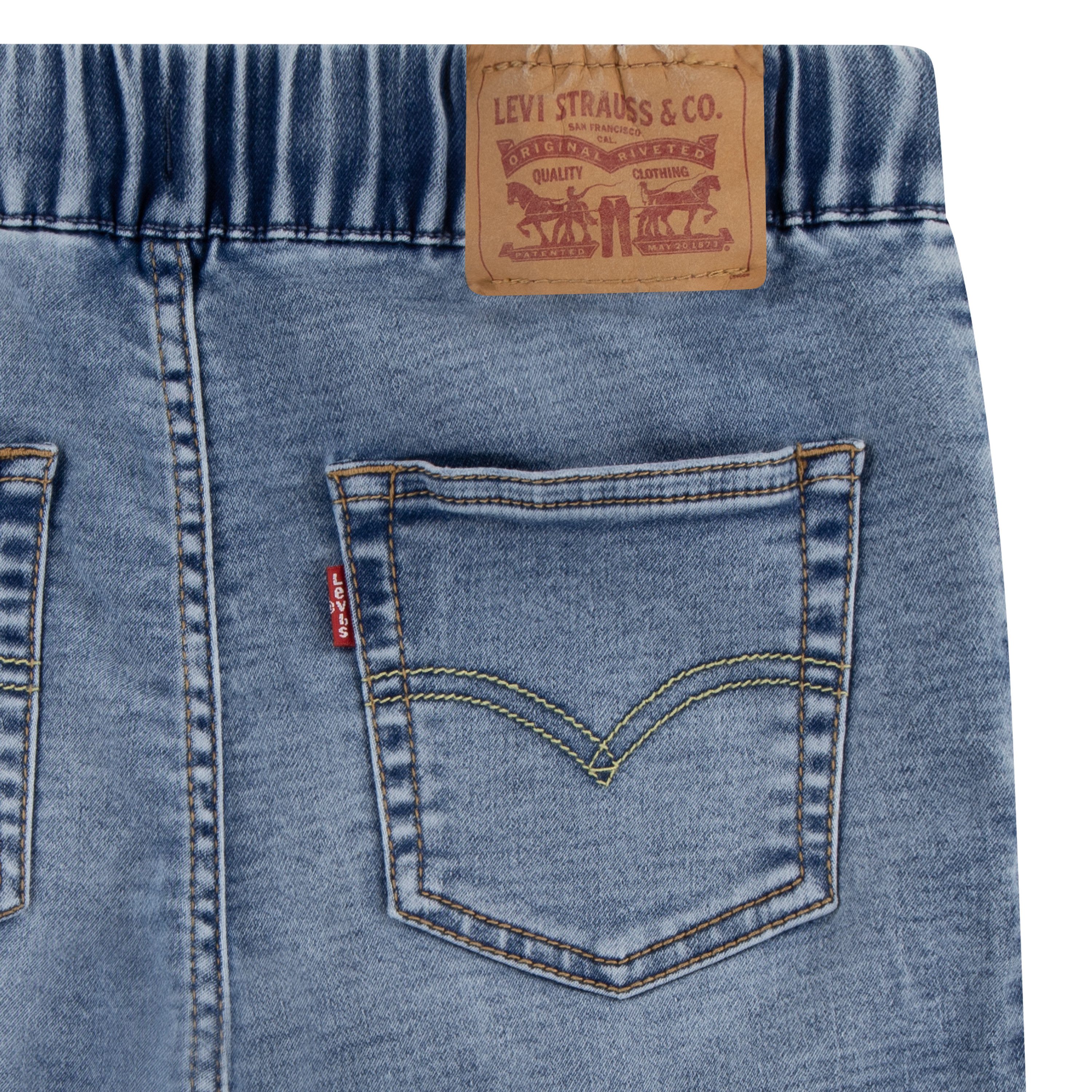 Levi's Kidswear Jeansbermuda LVB SKINNY FIT DOBBY SHORT