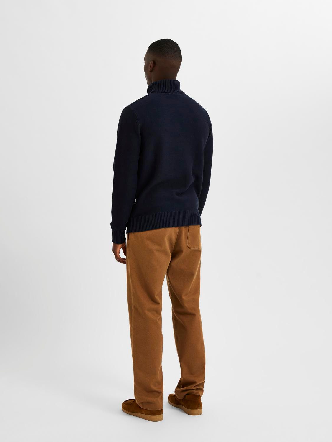 SELECTED HOMME Coltrui SLHAXEL LS KNIT ROLL NECK NOOS